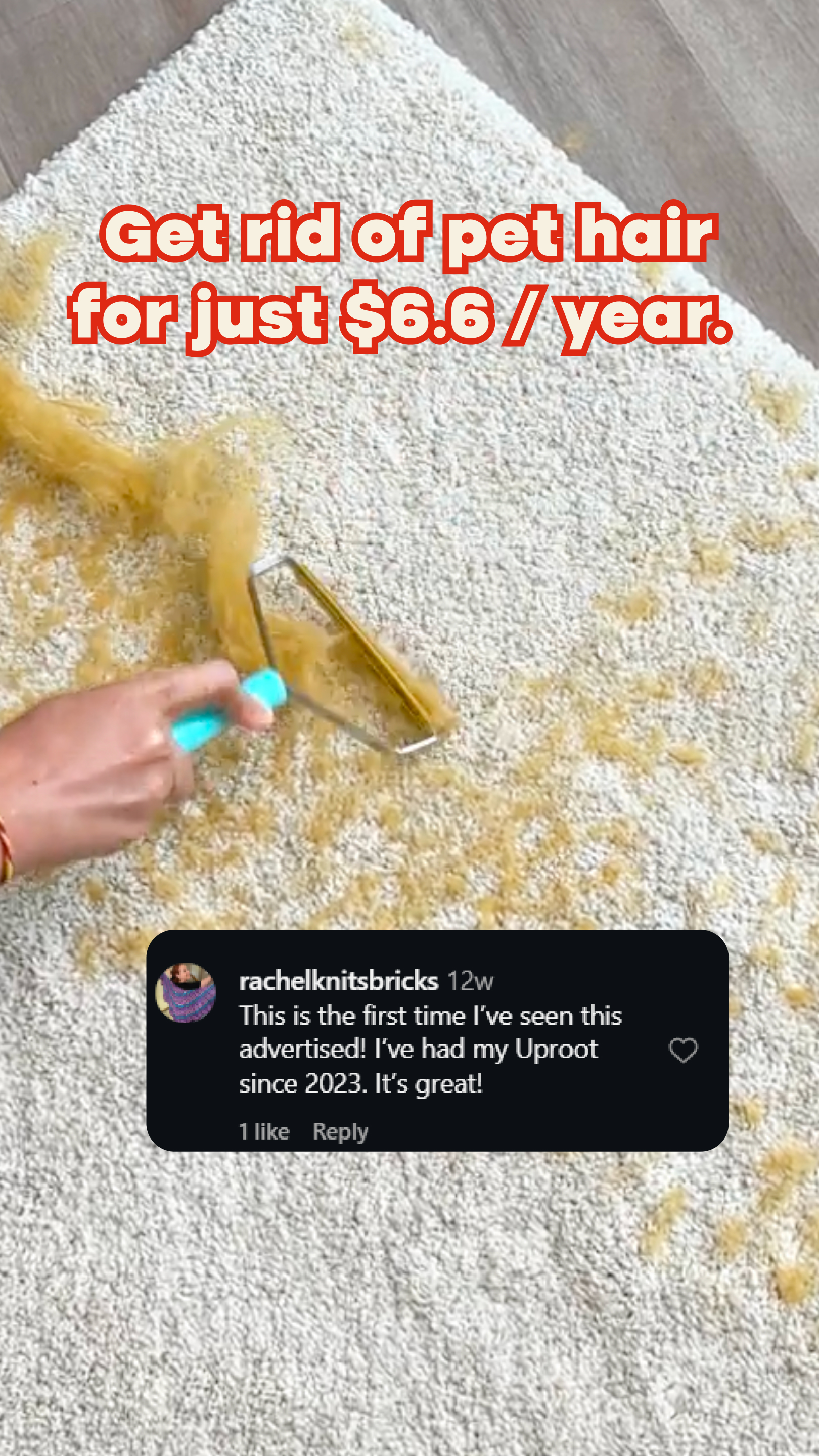 Uproot Clean Facebook ad