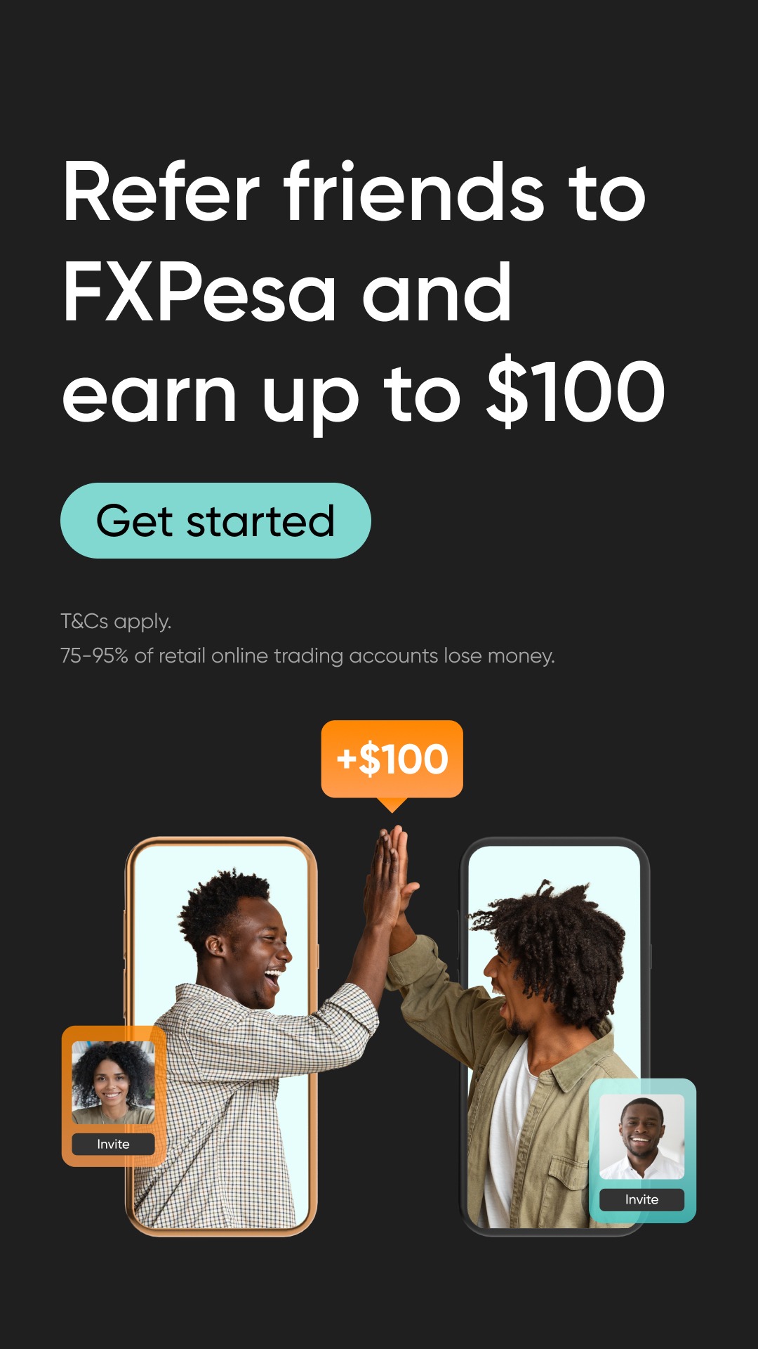 FXPesa Facebook ad
