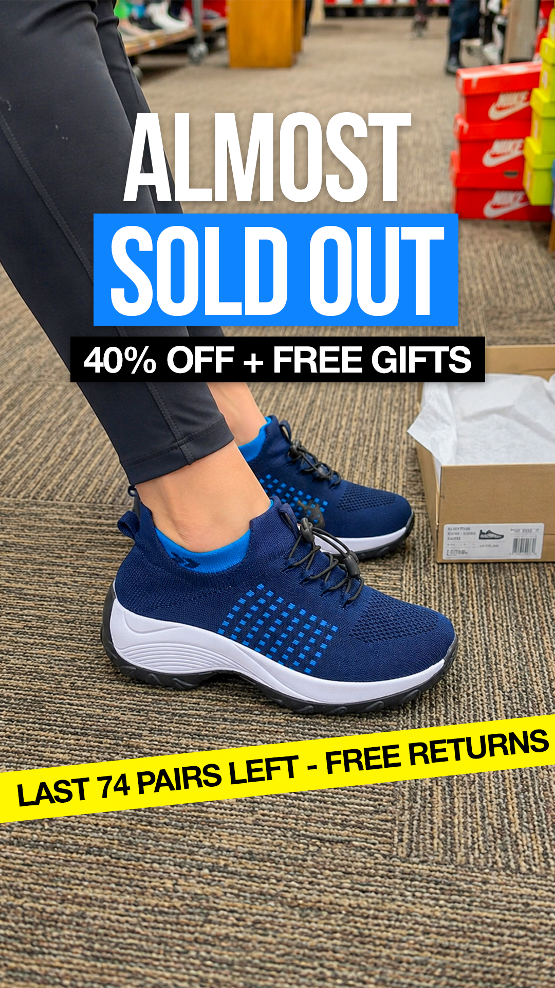 ComfortOrtho Shoes Facebook ad