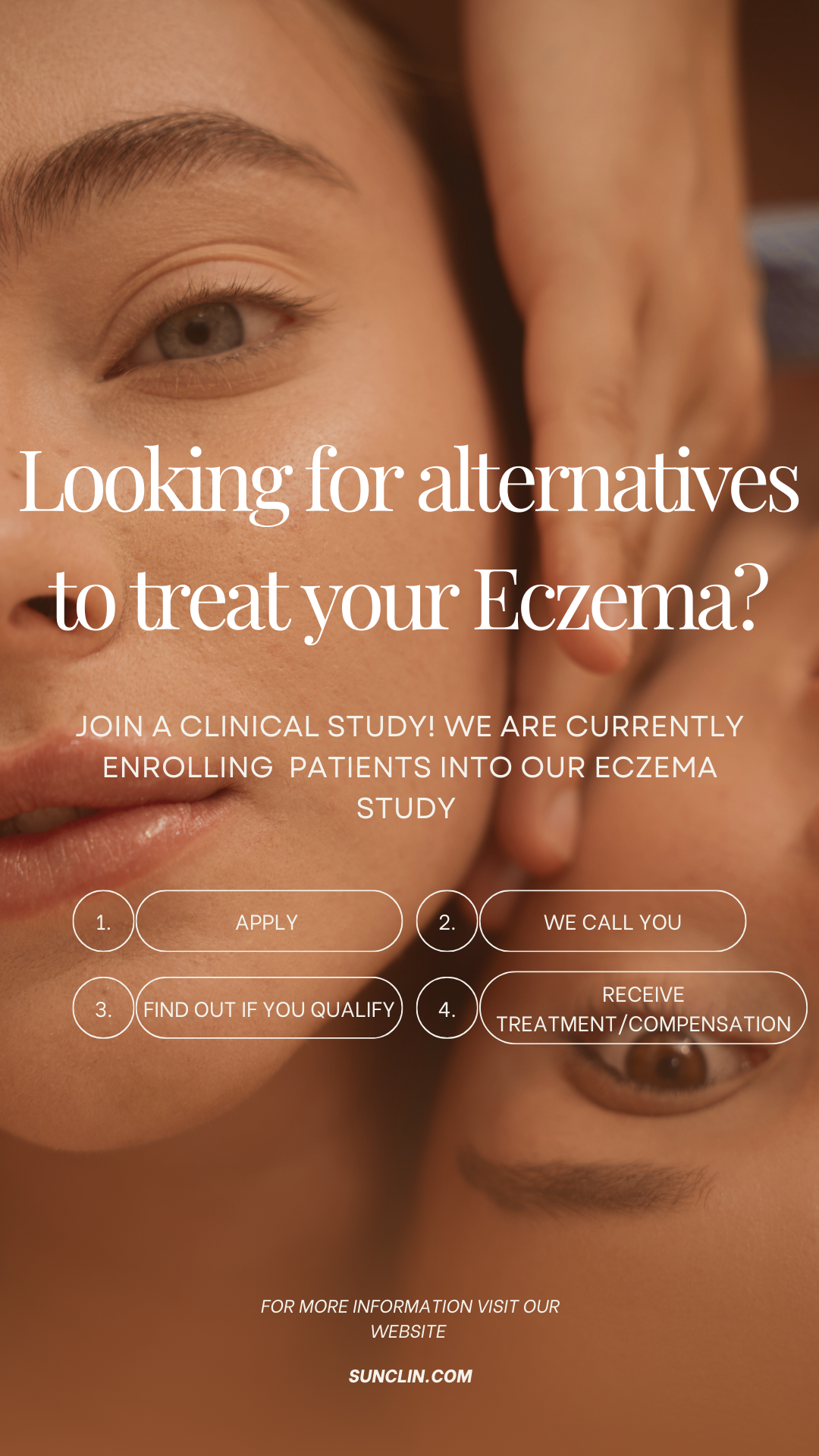 Sunwise Clinical Research Facebook ad from Mar 19, 2025