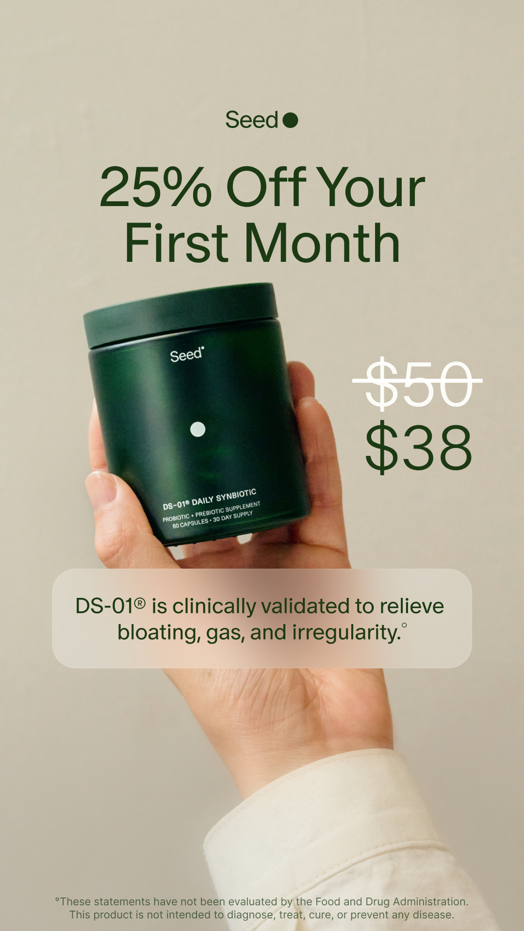 Seed Facebook ad