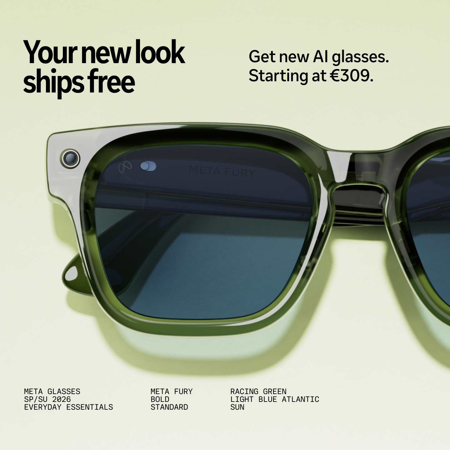 Meta Glasses Facebook ad
