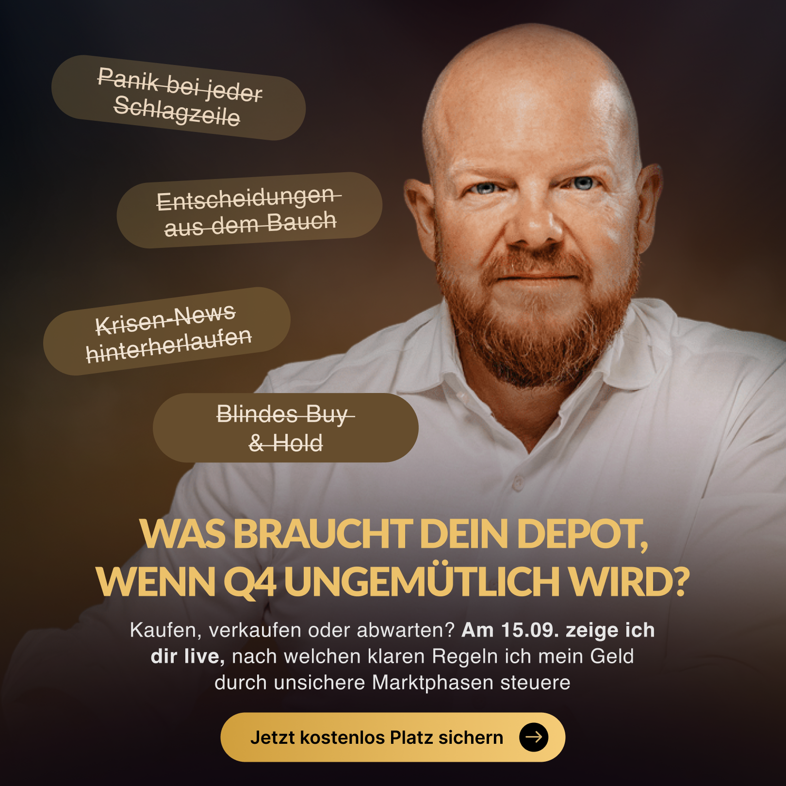 Jens Rabe Facebook ad