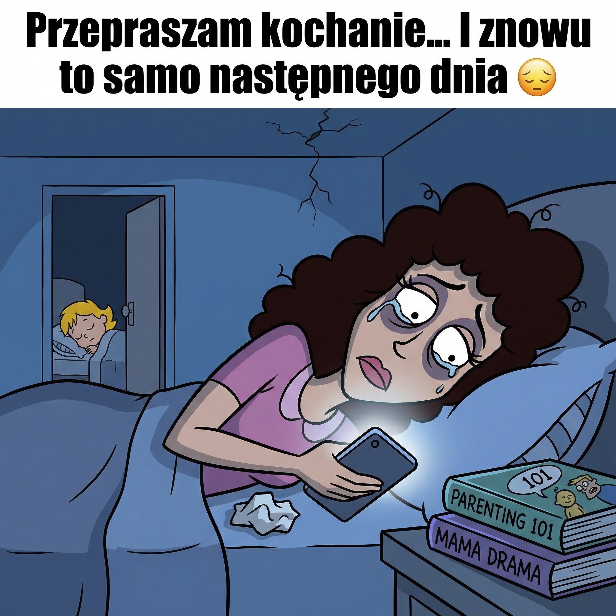 Między nami Facebook ad