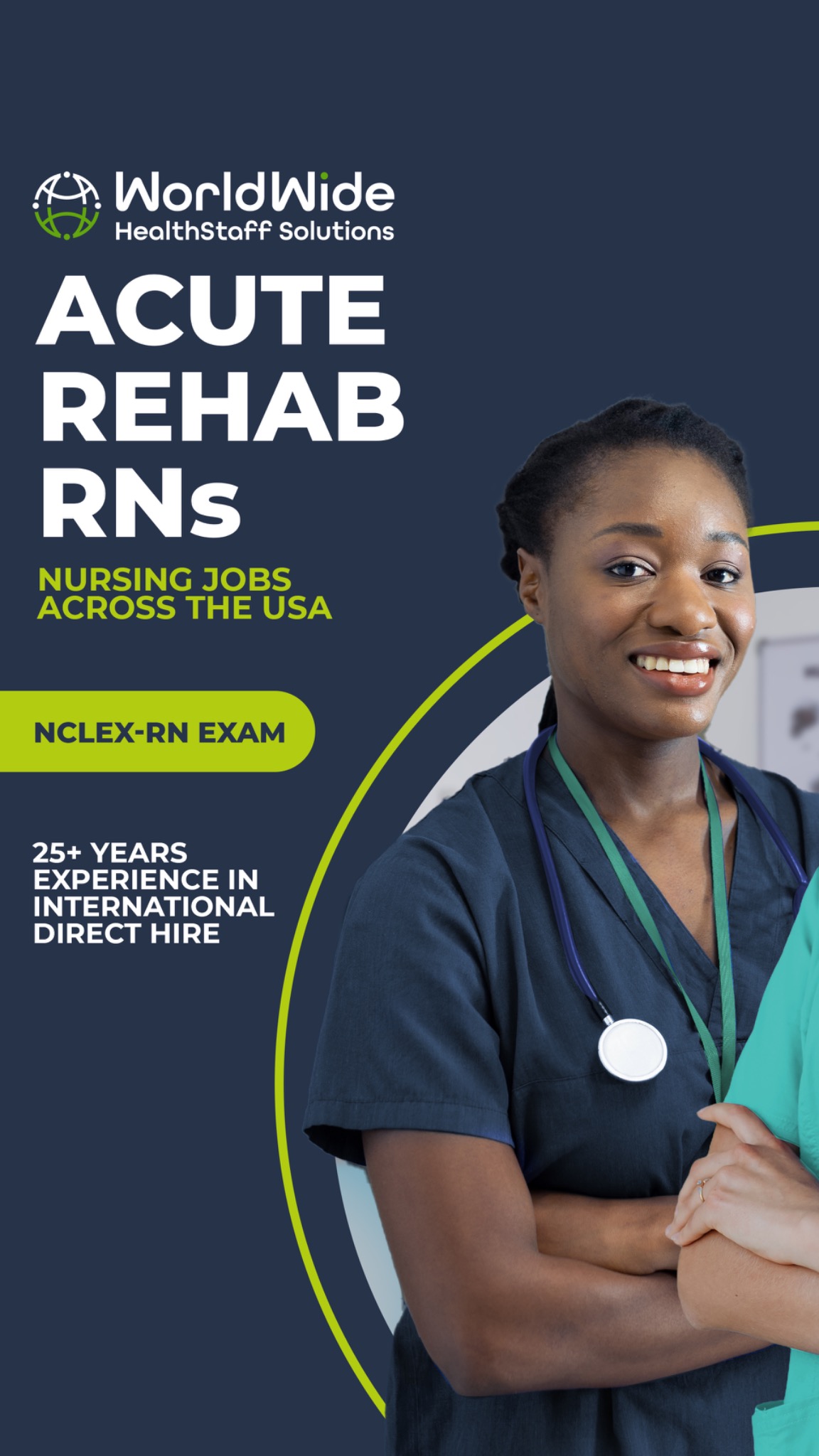 WorldWide HealthStaff Solutions LTD. Facebook ad