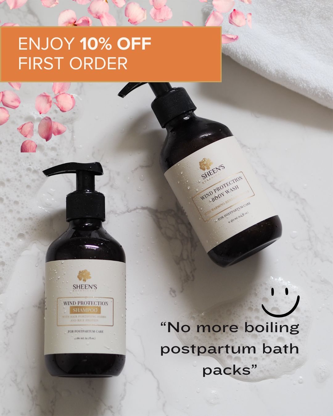 Sheen's Botanicals Facebook ad