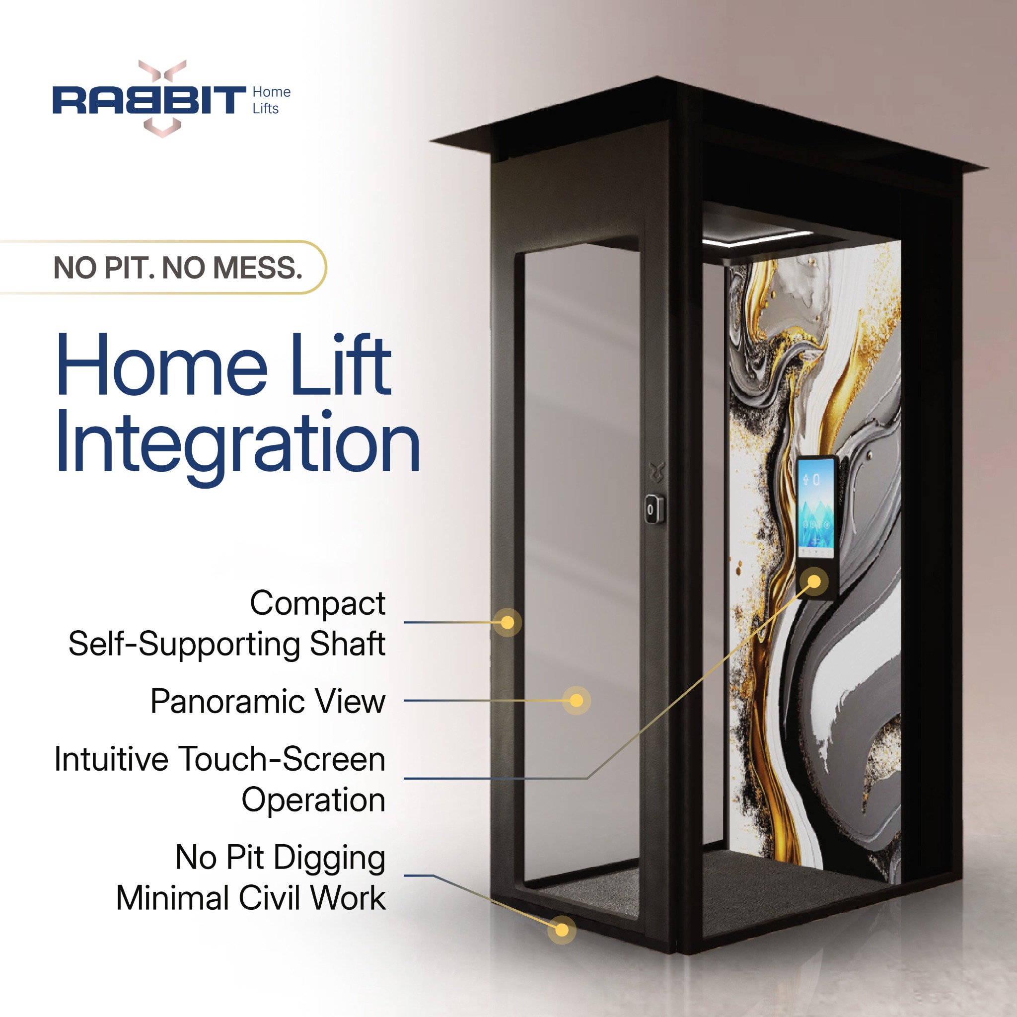 Rabbit HOME LIFTS Facebook ad
