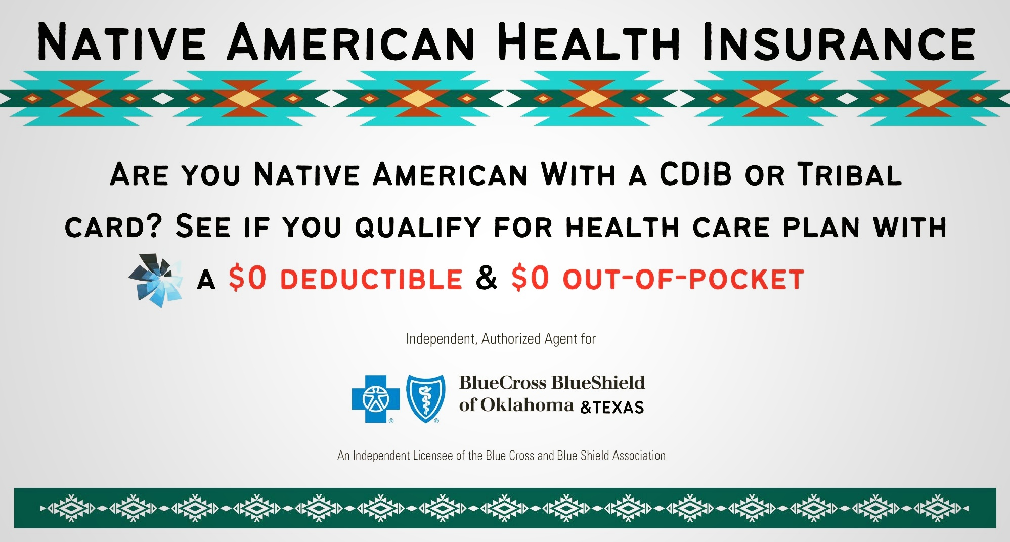 Native American Coverage Facebook ad: Are you a member of a Federally Recognized…
