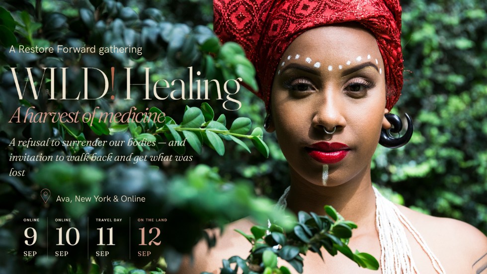 Restore Forward Facebook ad: WILD! Healing A Harvest of Medicine