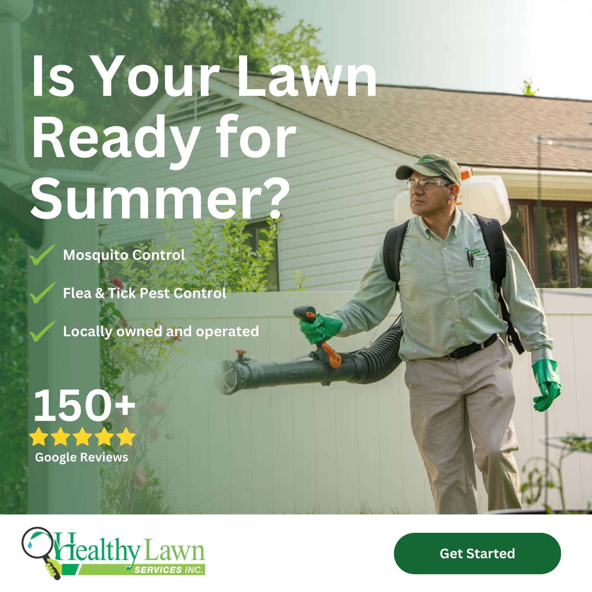 Healthy Lawn Services Inc. Facebook ad