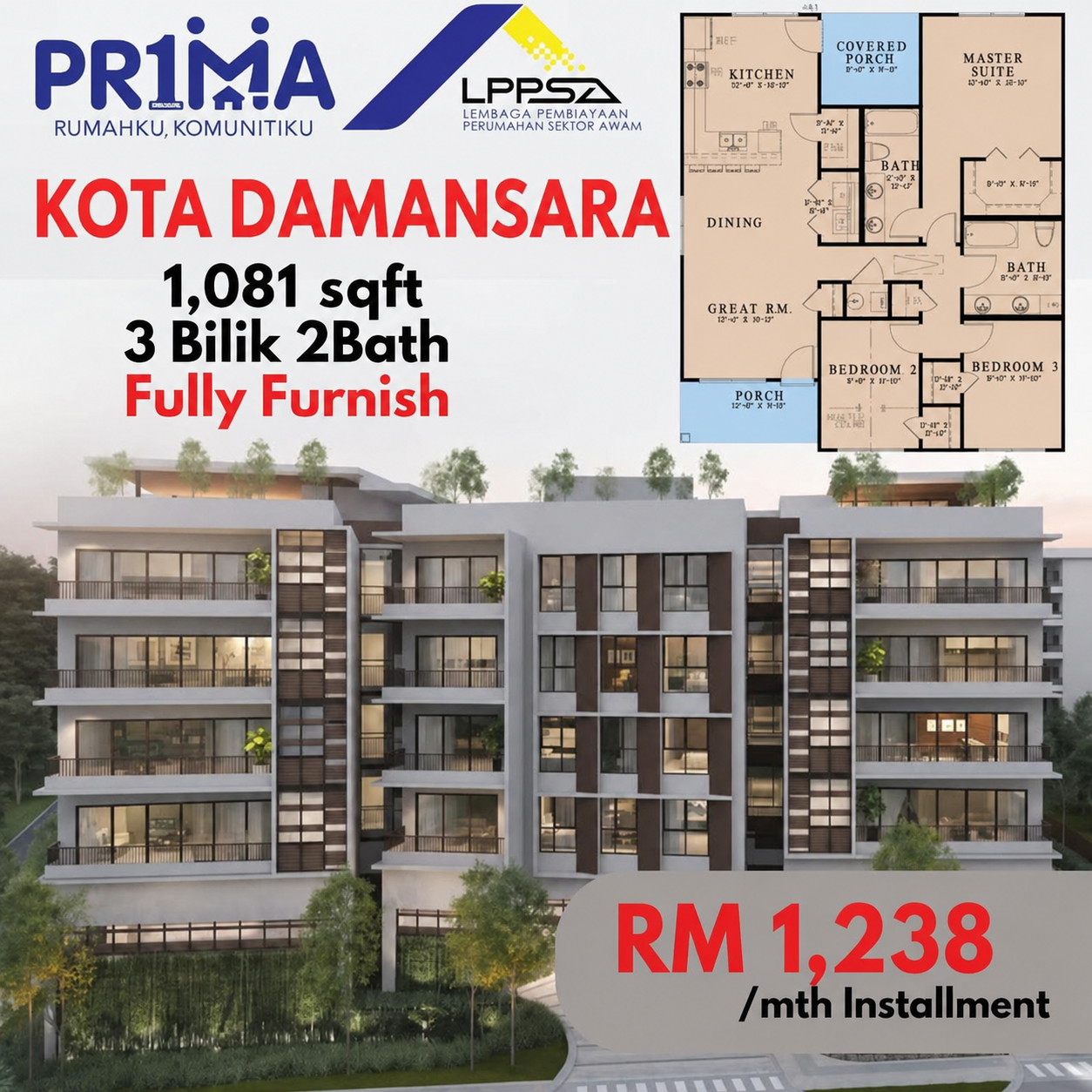 Damansara Property Specialist Facebook ad