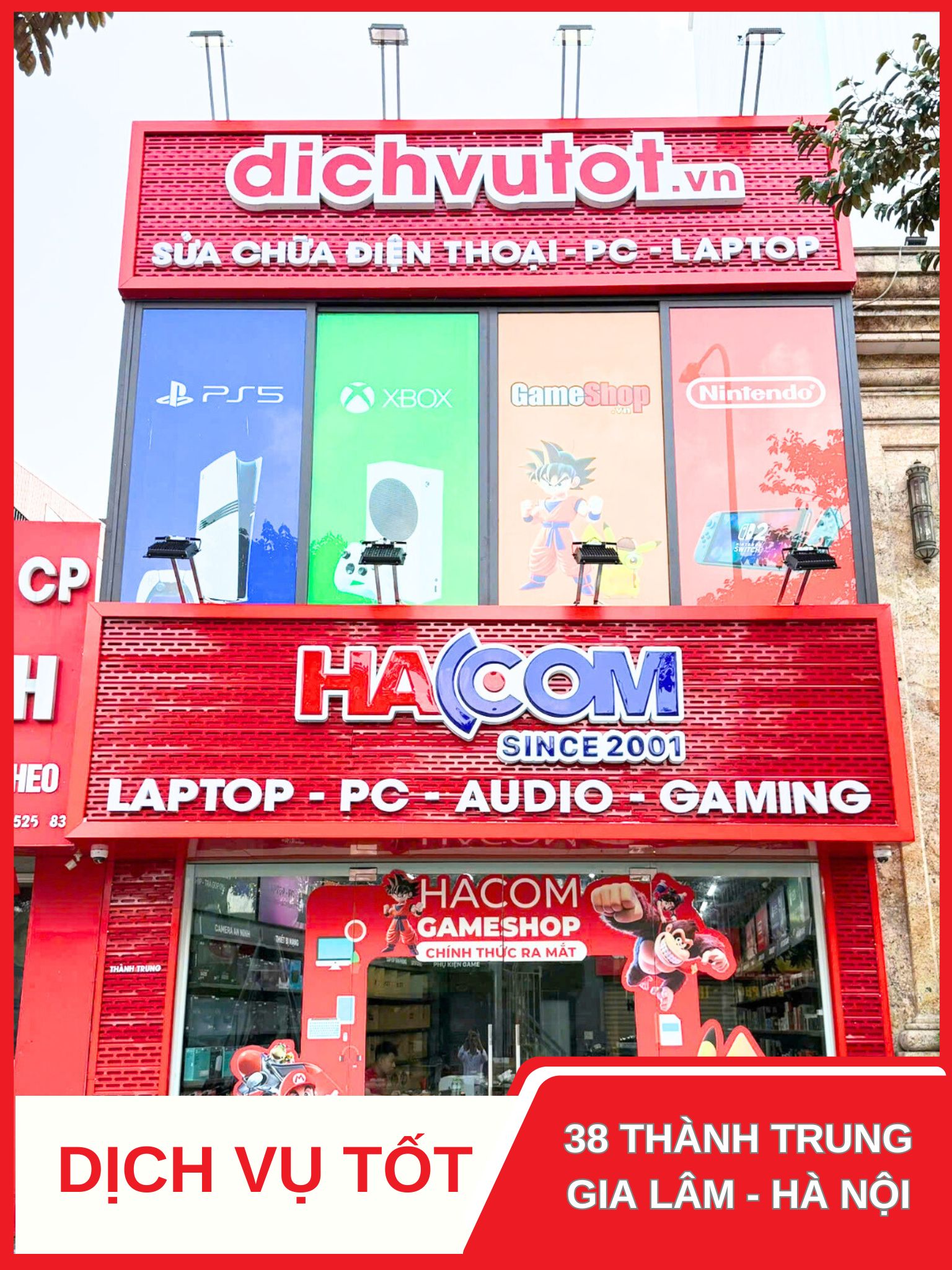 Dịch Vụ Tốt - Chuỗi Sửa Chữa Điện Thoại, Laptop, PC, Gaming Gear Toàn Quốc Facebook ad