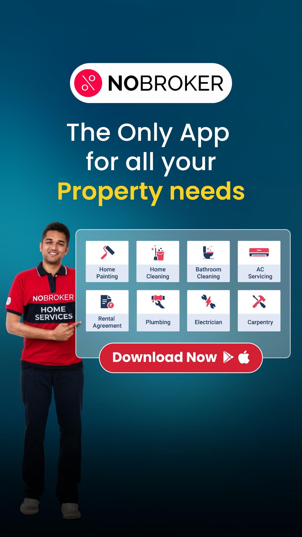 NoBroker.com Facebook ad