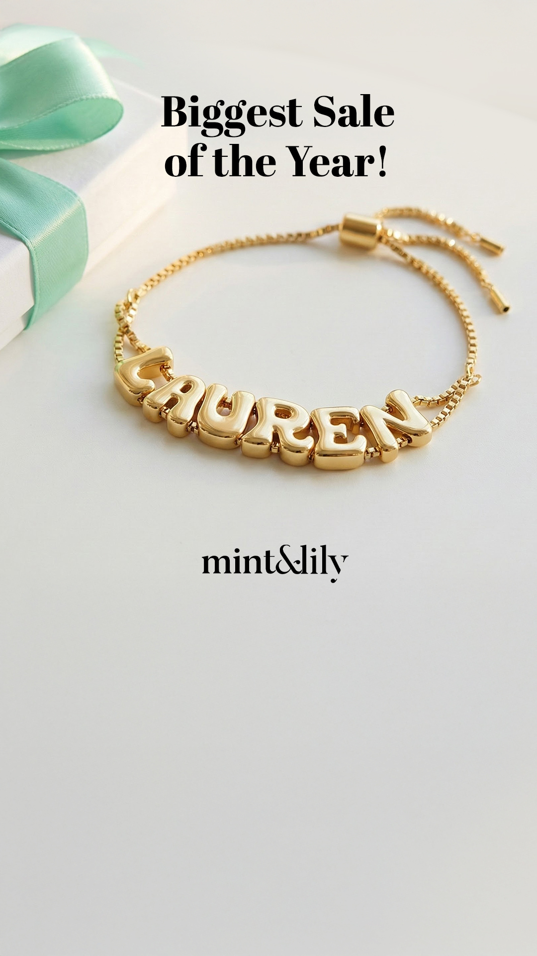 MINT & LILY Facebook ad