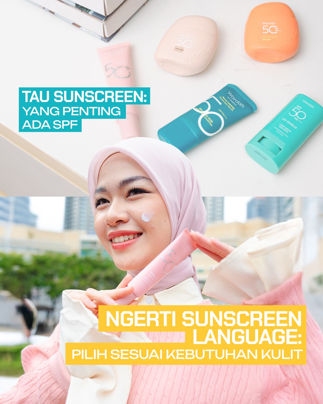 Wardah Cosmetics Facebook ad