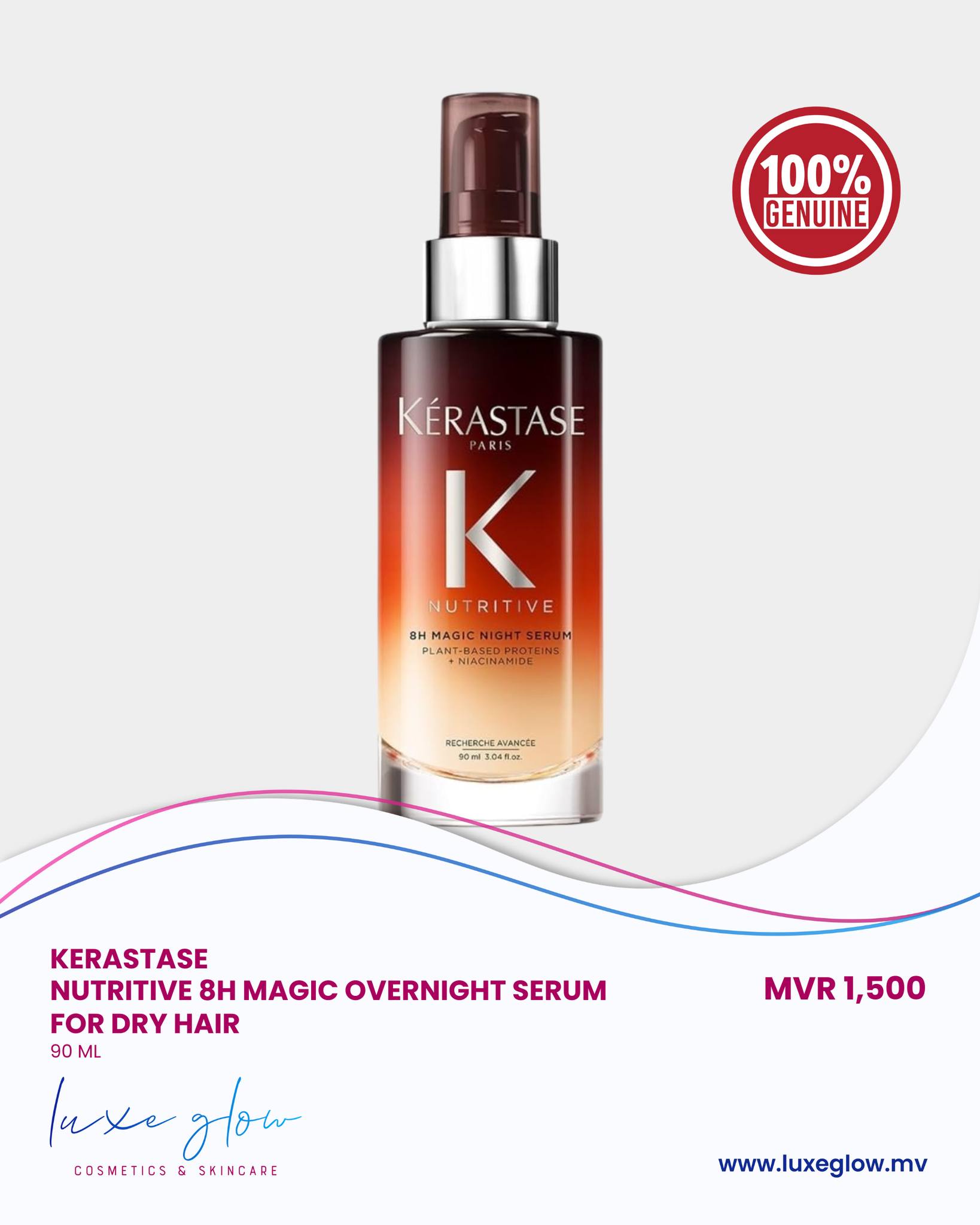 Luxe Glow Facebook ad