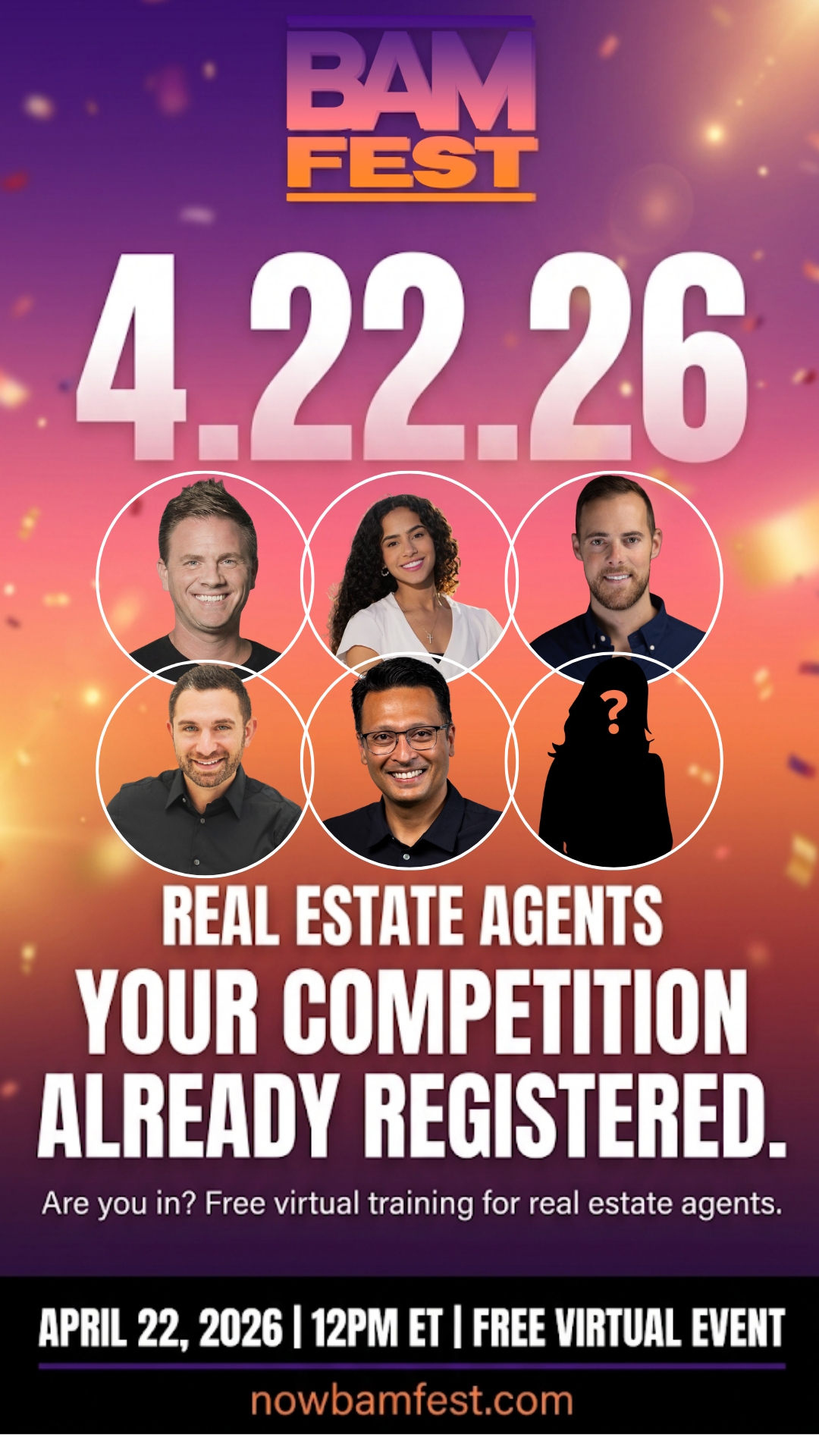 BAM Facebook ad: Unlock Your Real Estate Potential on April 22