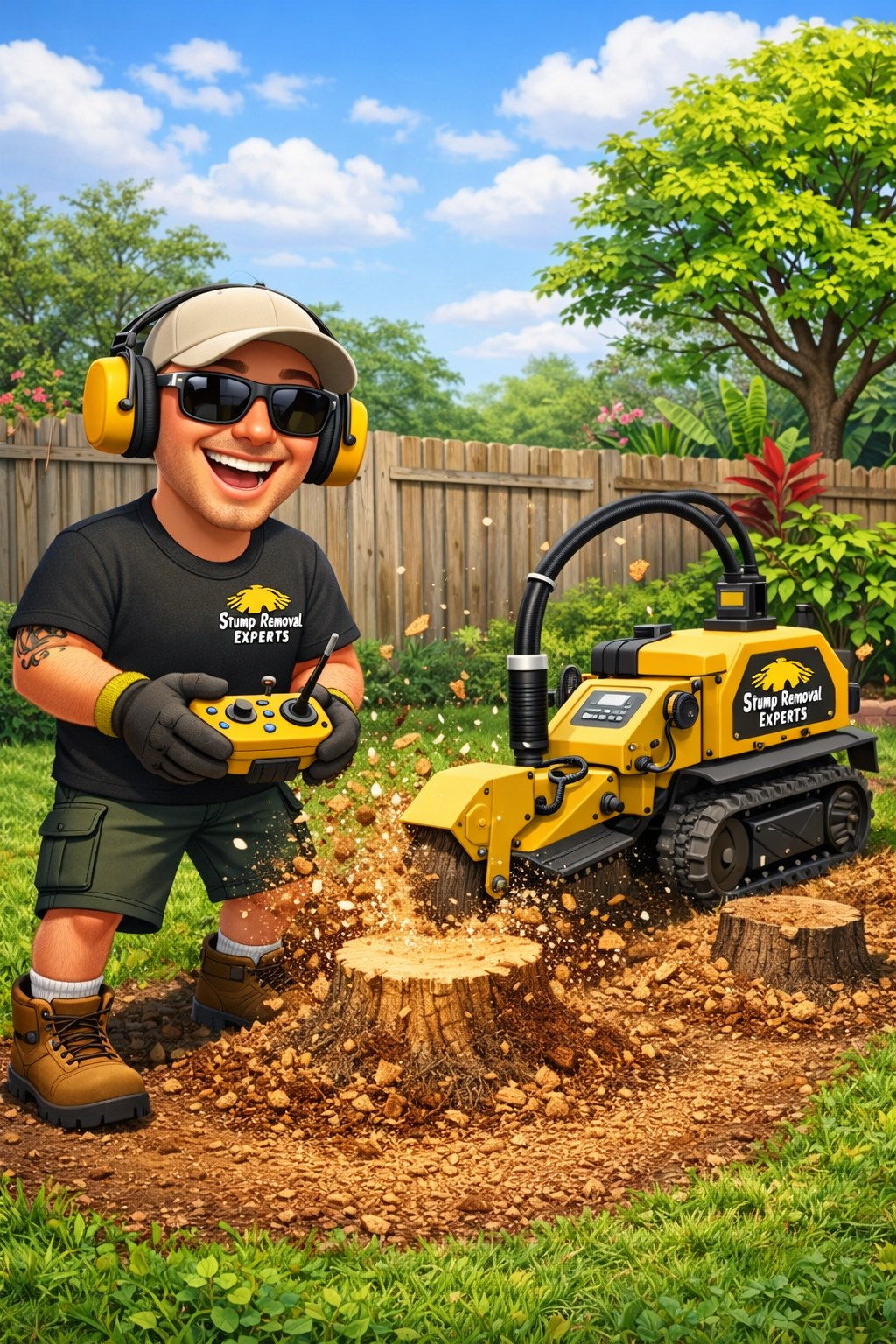 Stump Removal Expert, LLC Facebook ad