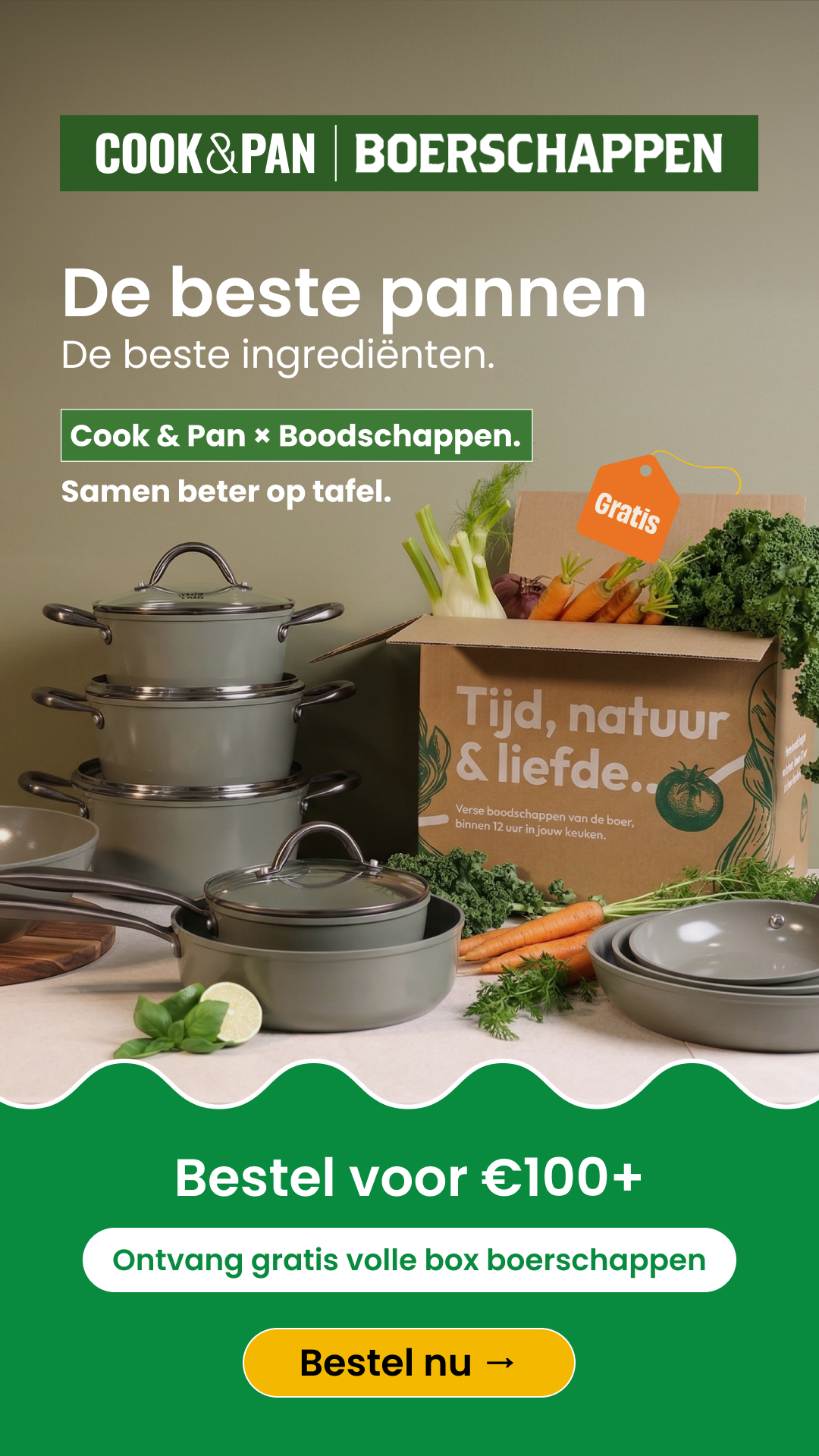 Cook and Pan Facebook ad