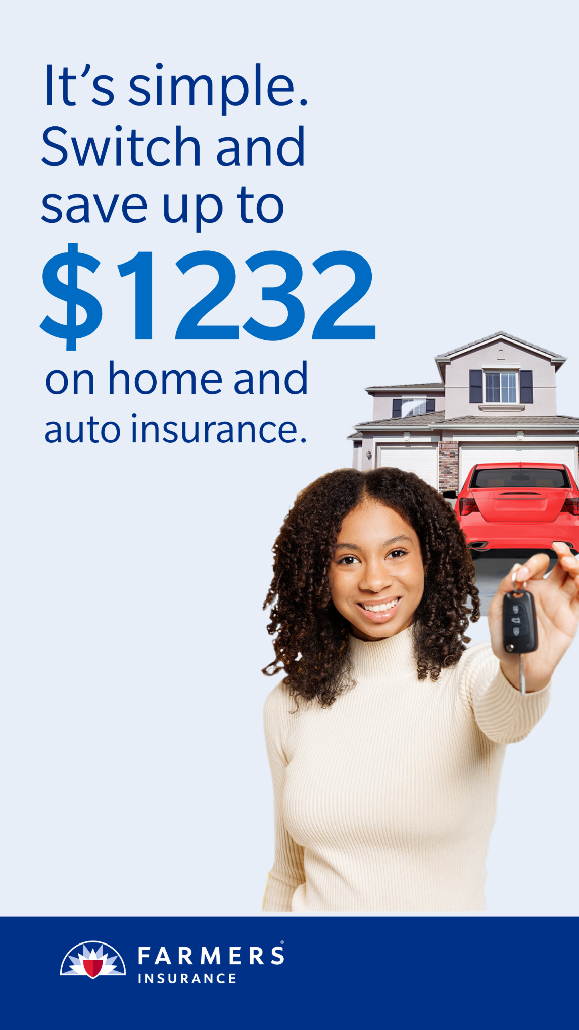 Farmers Insurance Facebook ad