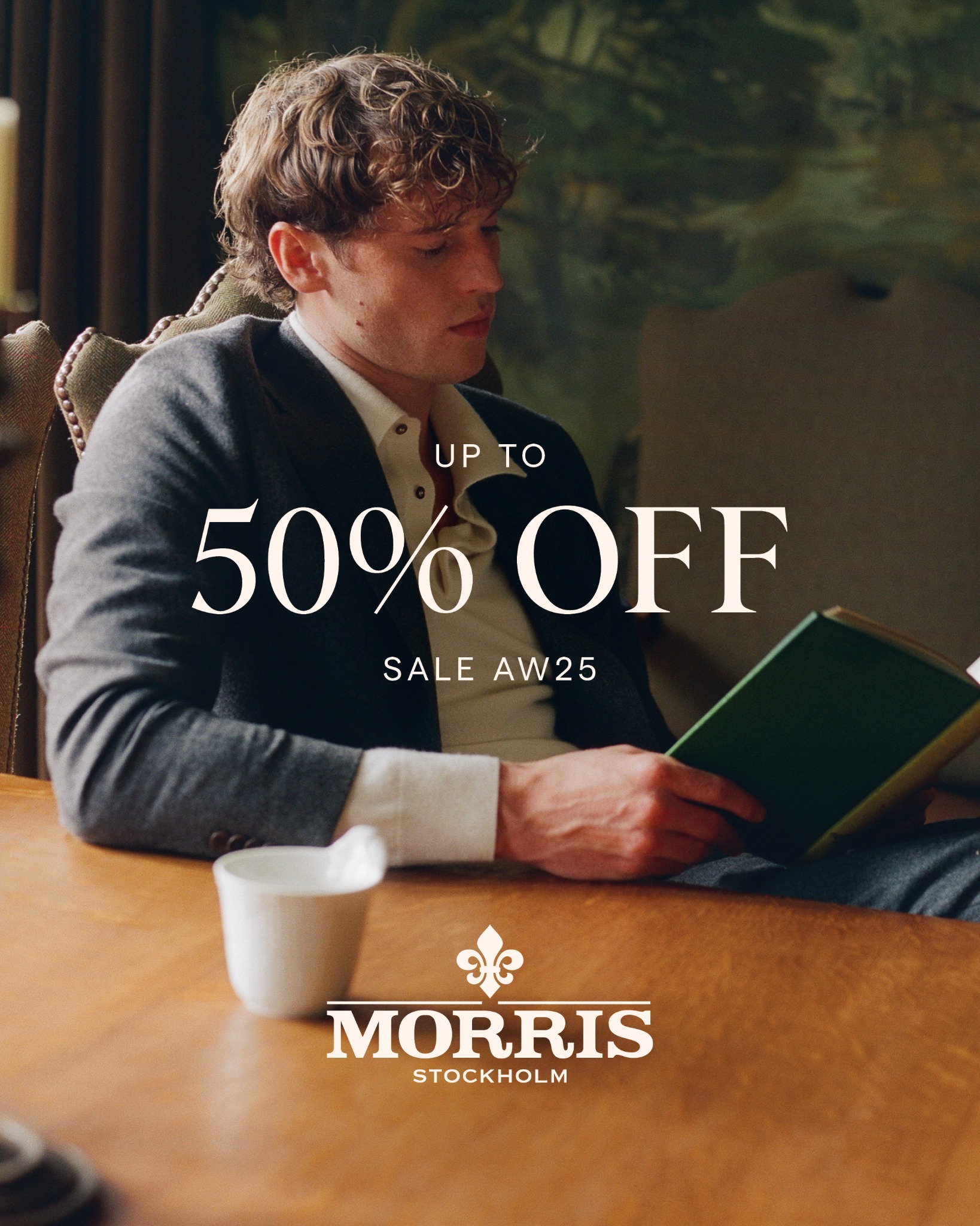 Morris Stockholm Facebook ad