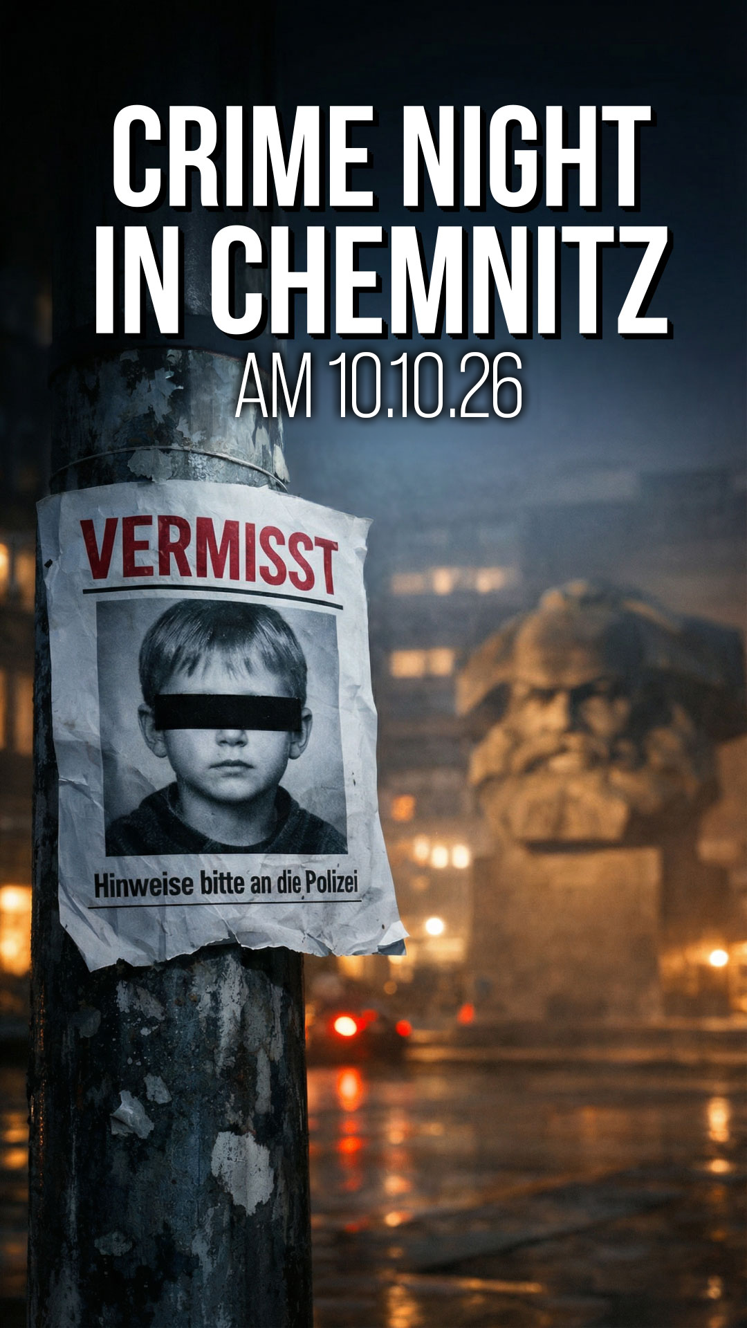 Crime Night Events Facebook ad