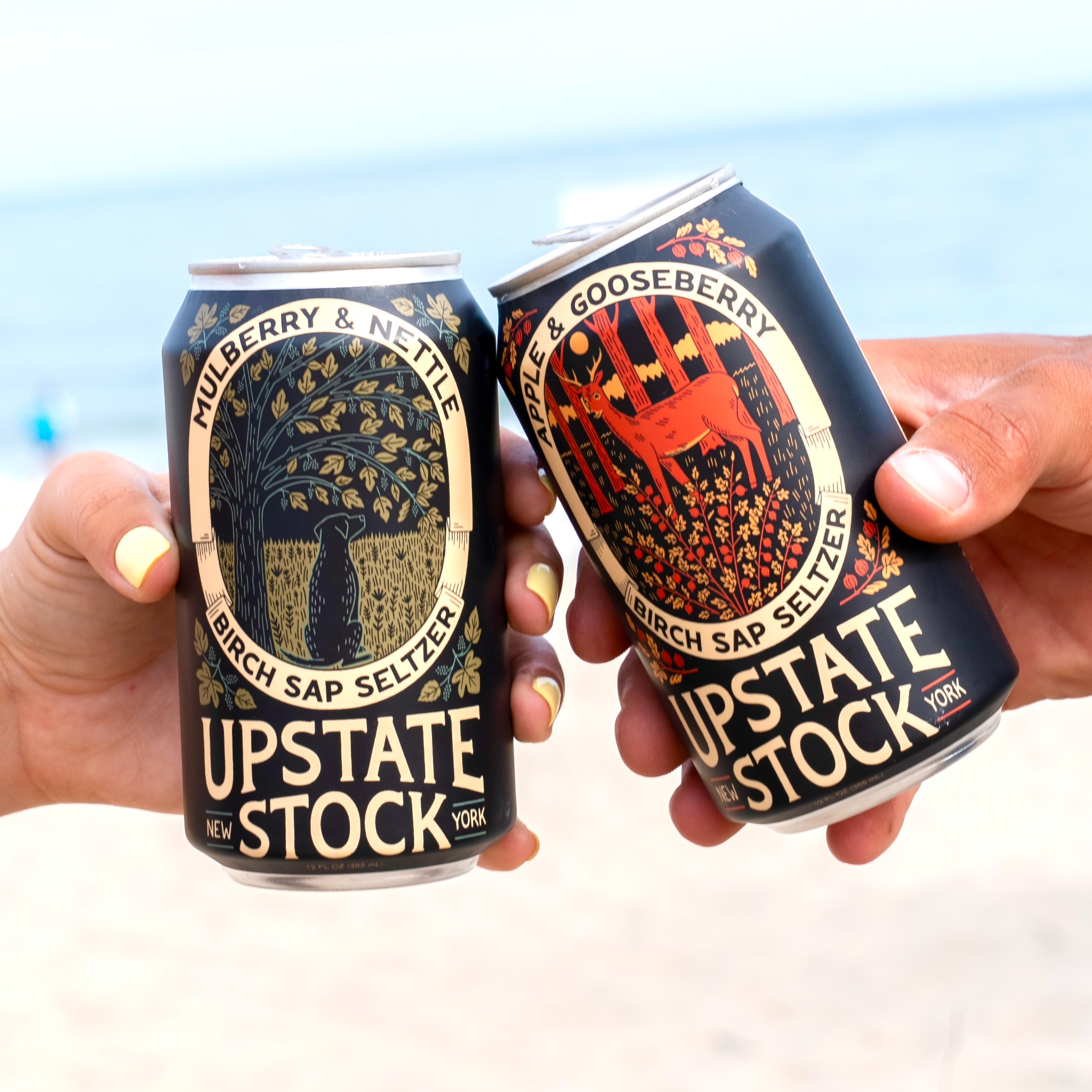 Upstate Stock Facebook ad: Use code SELTZER fro 25% our organic birch…