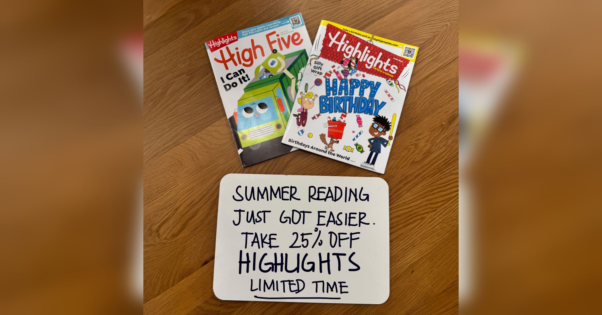 Highlights for Children Facebook ad