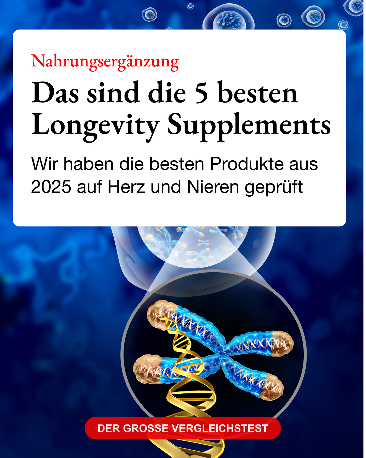 THE LONGEVITY TIMES: Das Anti-Aging Magazin Facebook ad