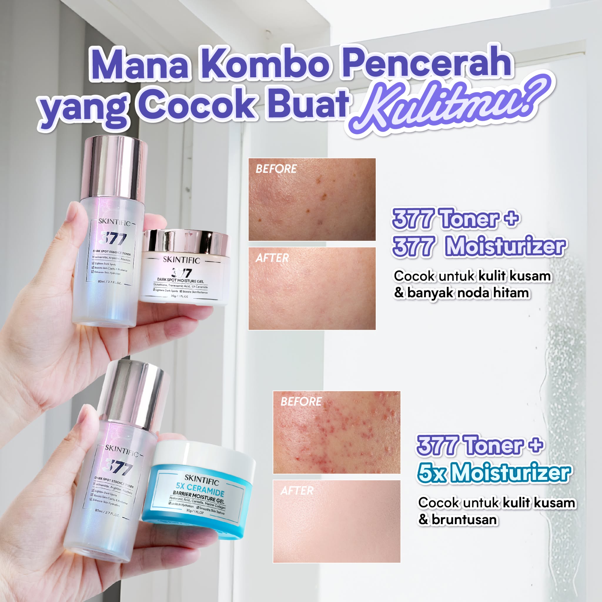 Skintific Co Facebook ad