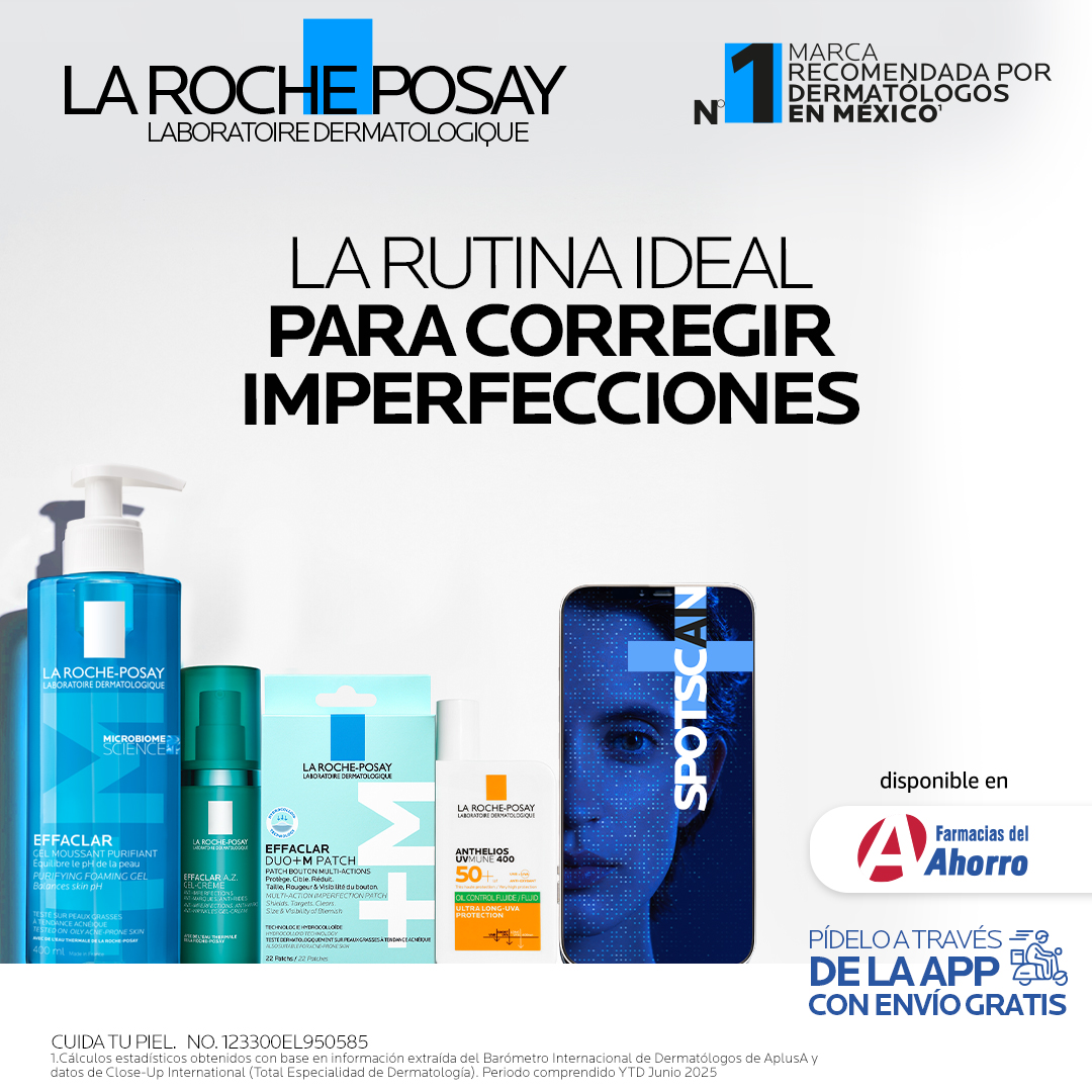 La Roche-Posay México Facebook ad: ¿Necesitas una rutina para piel adulta con tendencia…