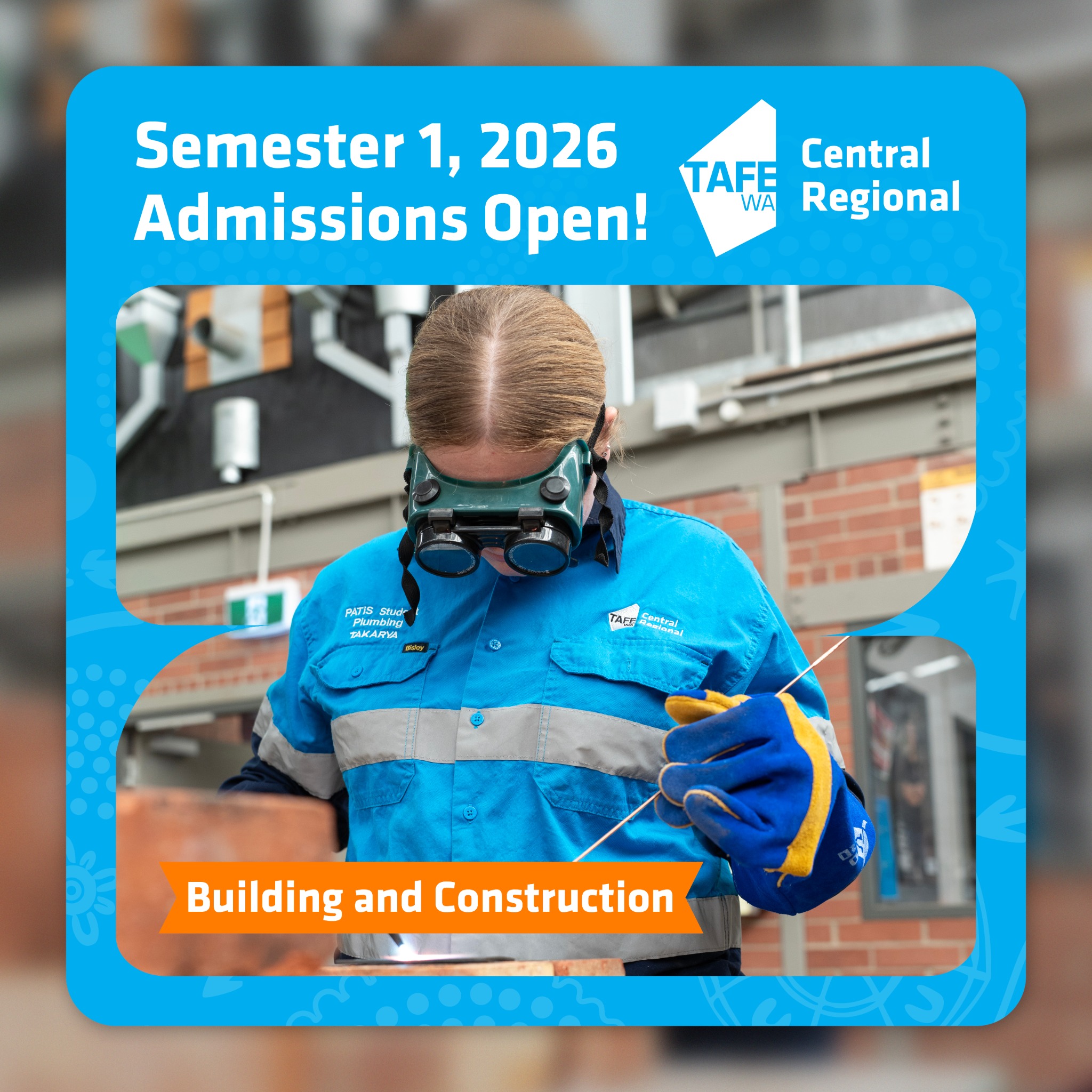 Central Regional TAFE Facebook ad: Train where you live, build real skills, and…