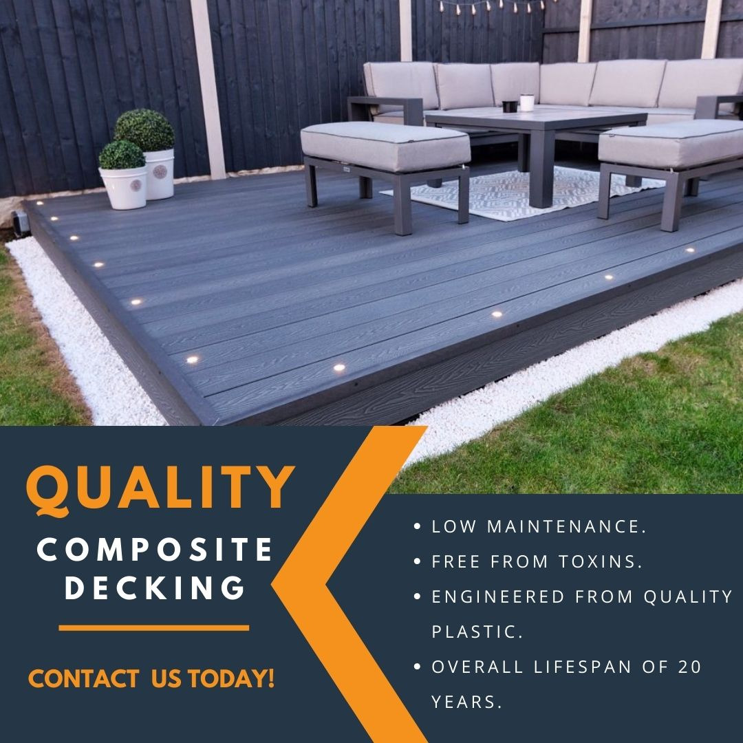 United Decking Facebook ad: High Quality Decking