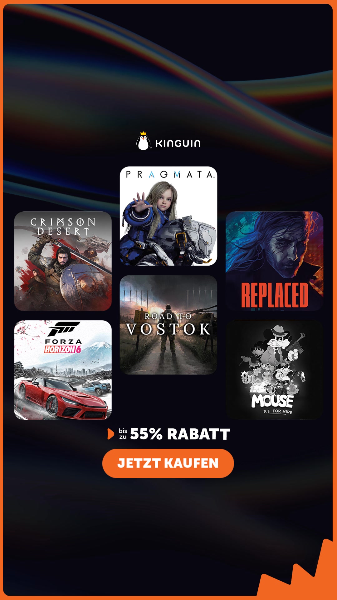 Kinguin Facebook ad