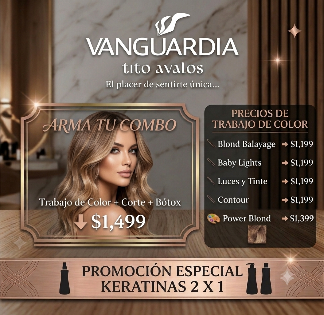 Vanguardia Tito Avalos Salon De Belleza Facebook ad