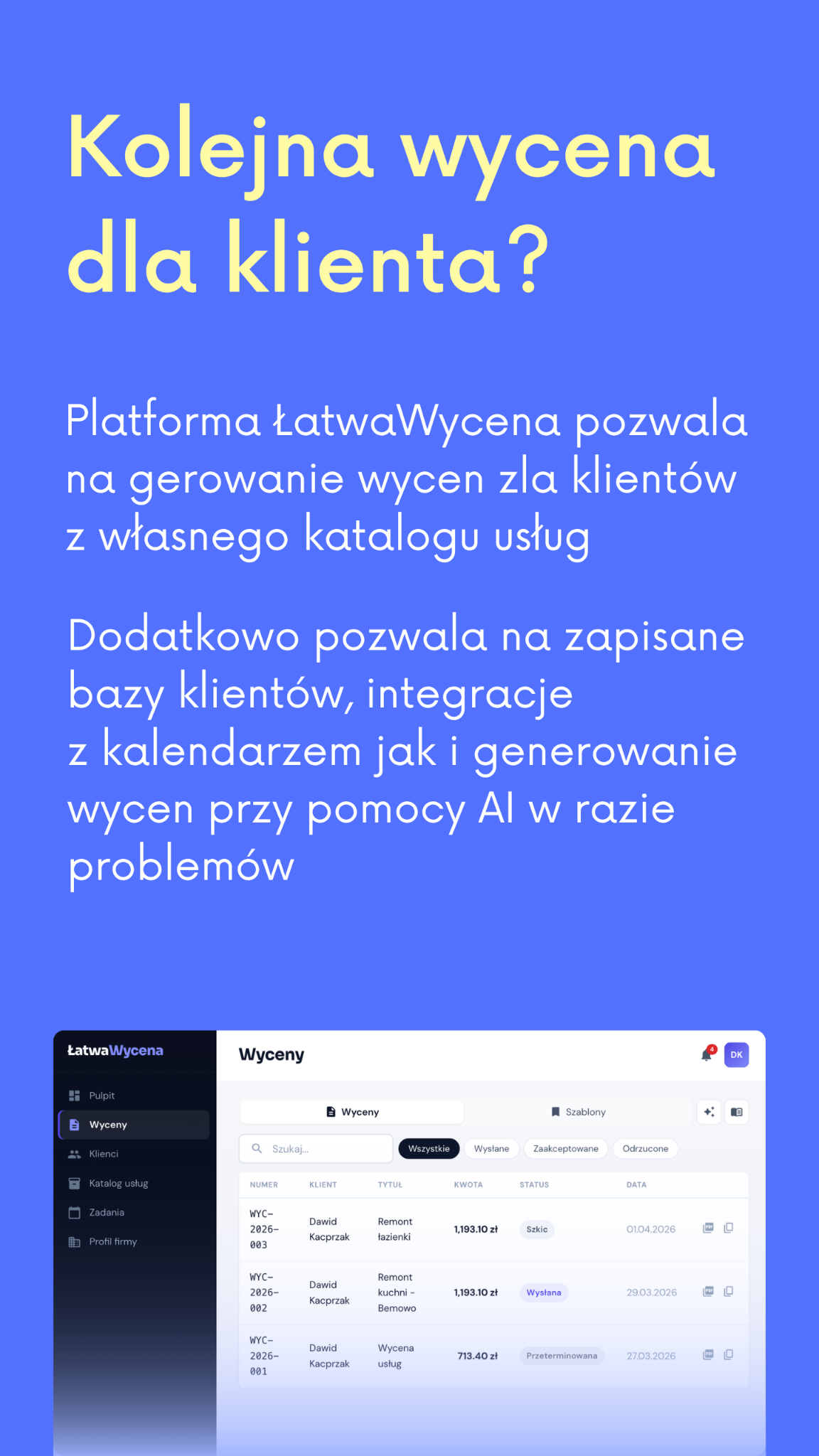 Łatwa Wycena Facebook ad