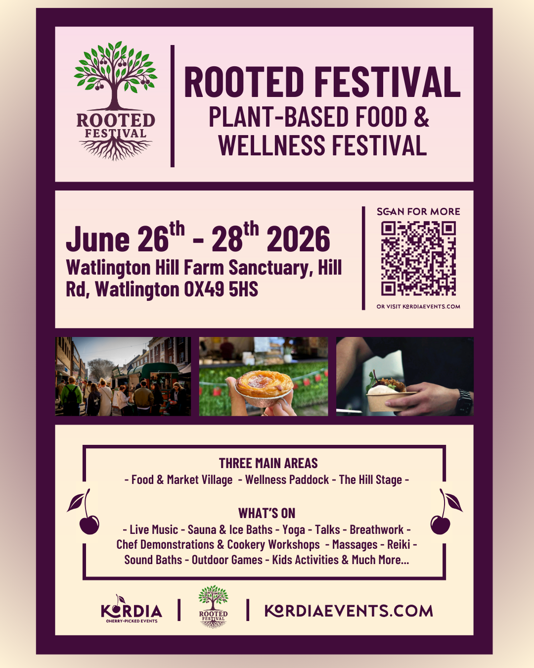 Kordia Events Facebook ad: Rooted Festival 2026