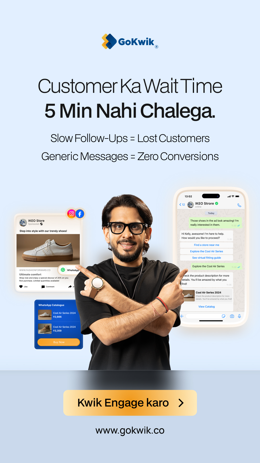 GoKwik Facebook ad