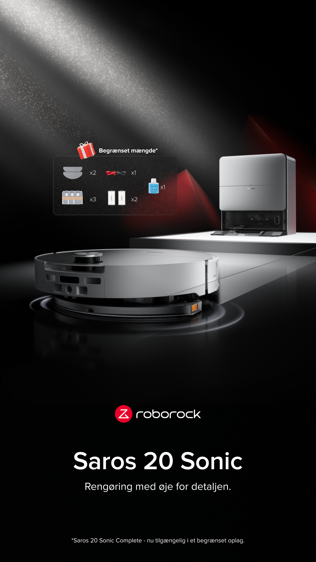 Roborock Nordic Facebook ad from Feb 12, 2026