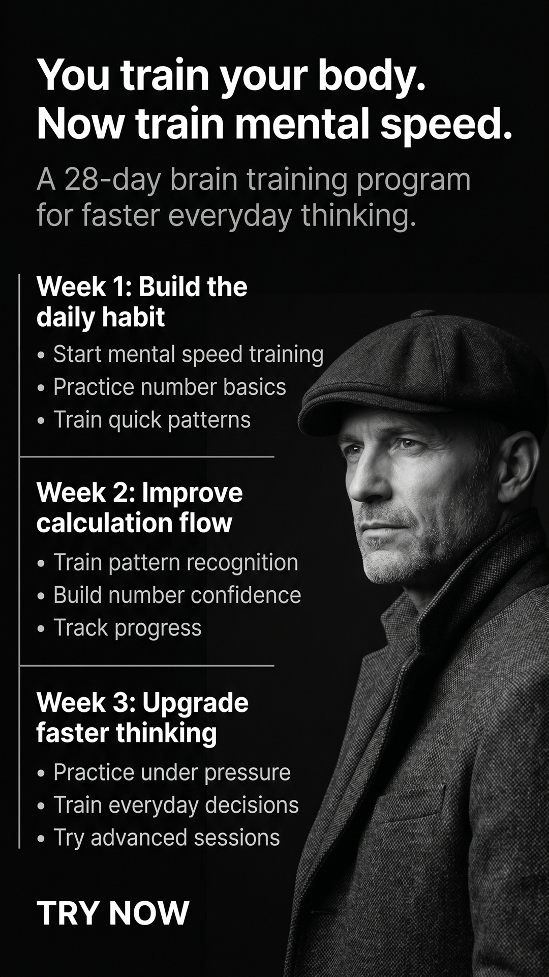 Impulse: Brain Training & Self-Discovery Facebook ad