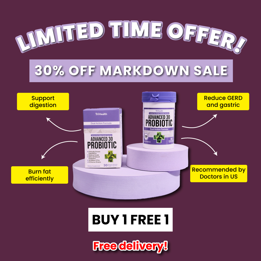 TriHealth Probiotic PH Facebook ad