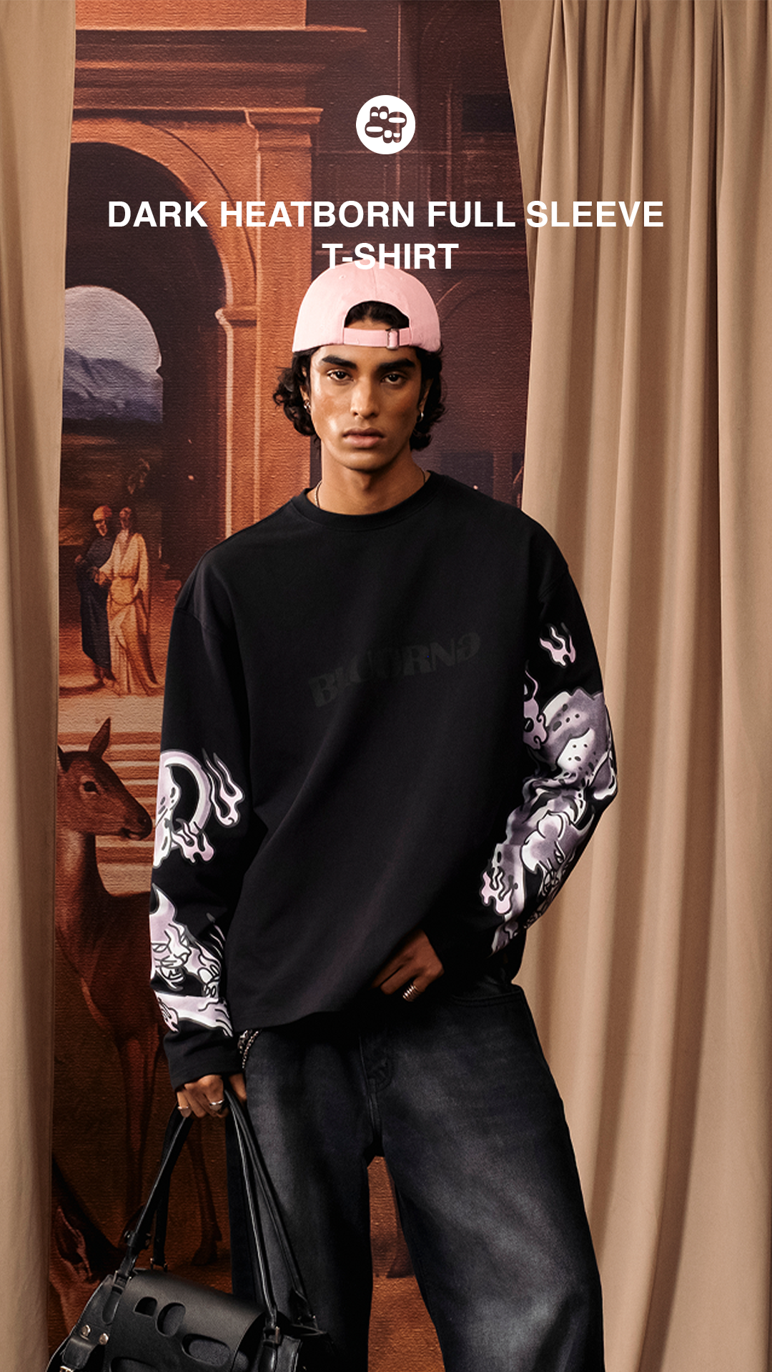 Bluorng Facebook ad: Dark Heatborn Full Sleeve T-Shirt