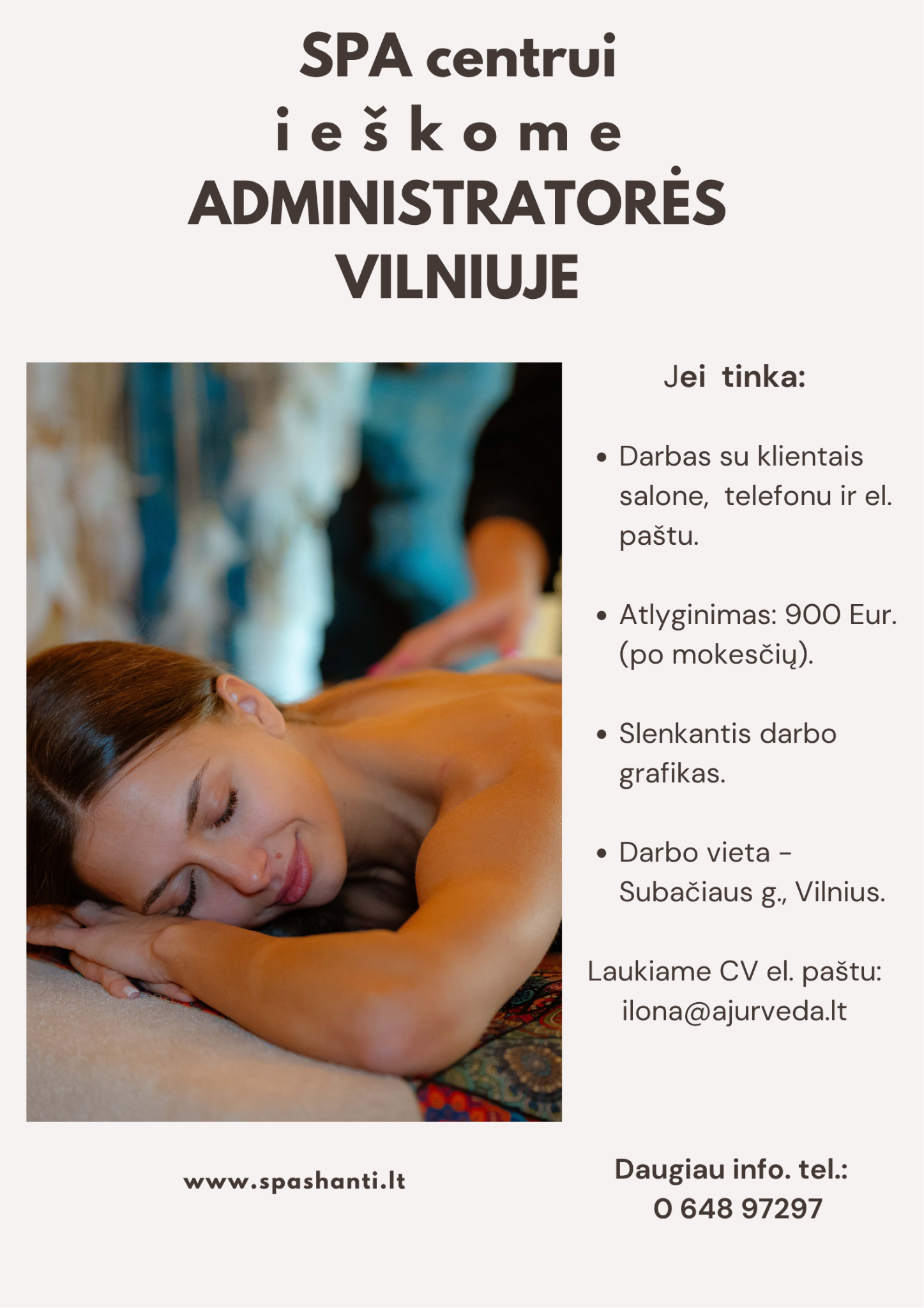 SPA Shanti & Delux SPA Facebook ad