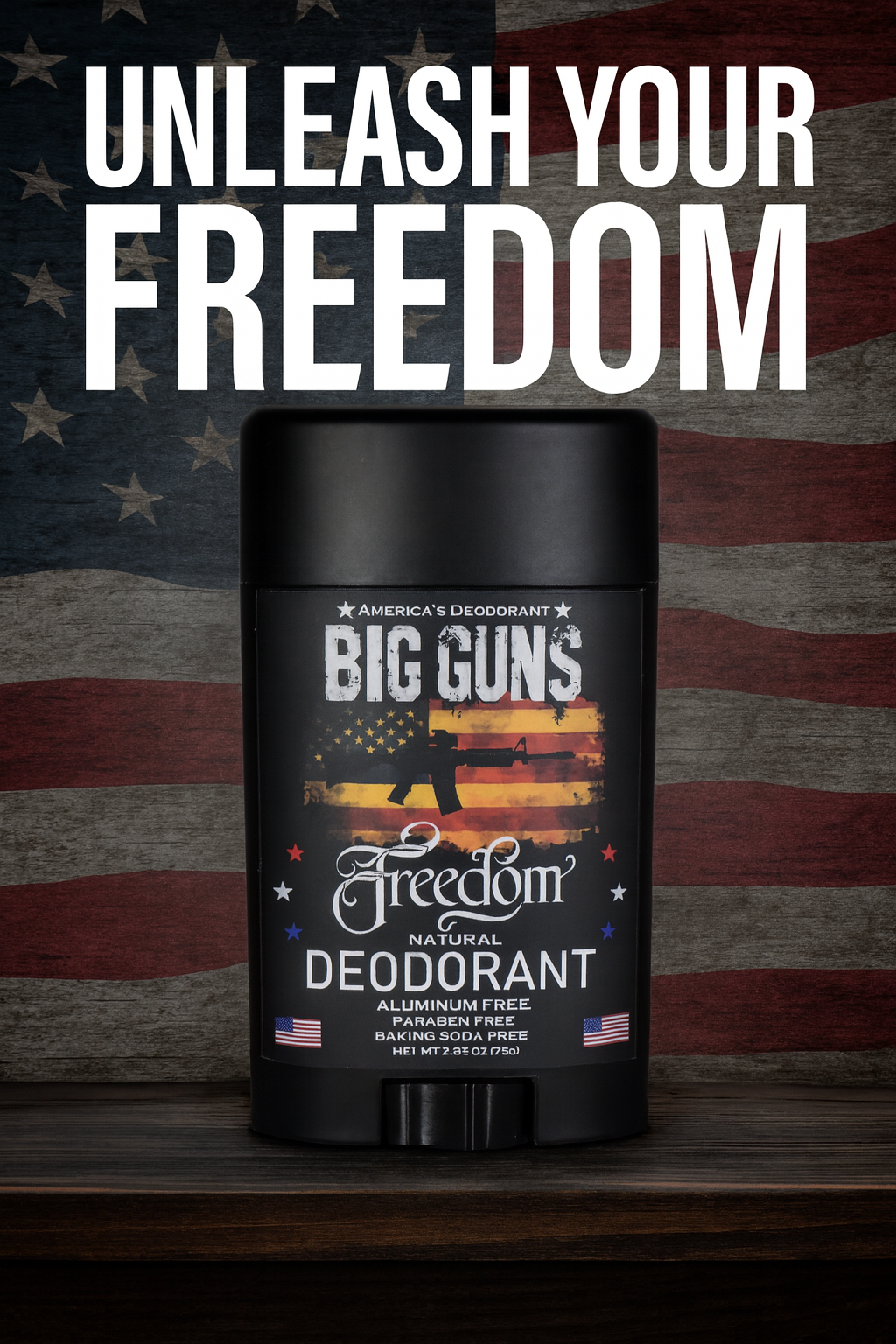 Big Guns USA Facebook ad from Feb 13, 2026