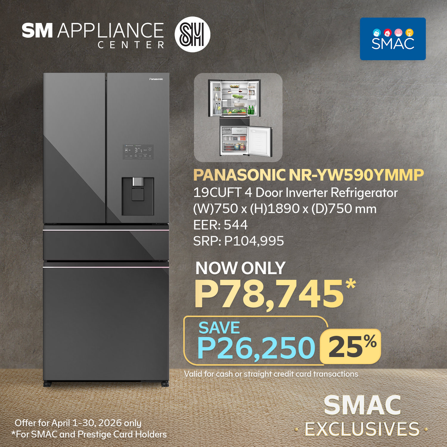 SM Appliance Center Facebook ad