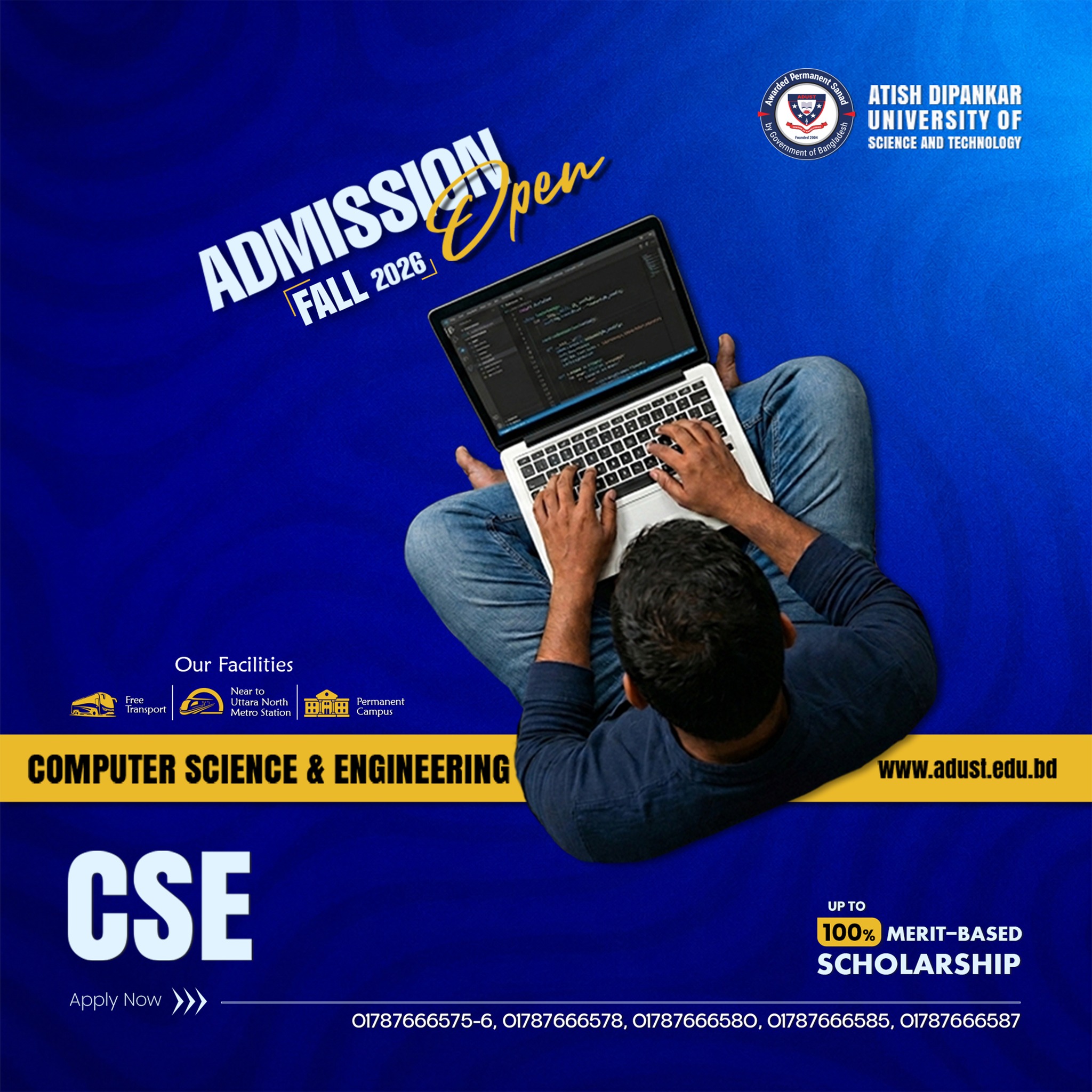 Atish Dipankar University of Science & Technology-ADUST Facebook ad