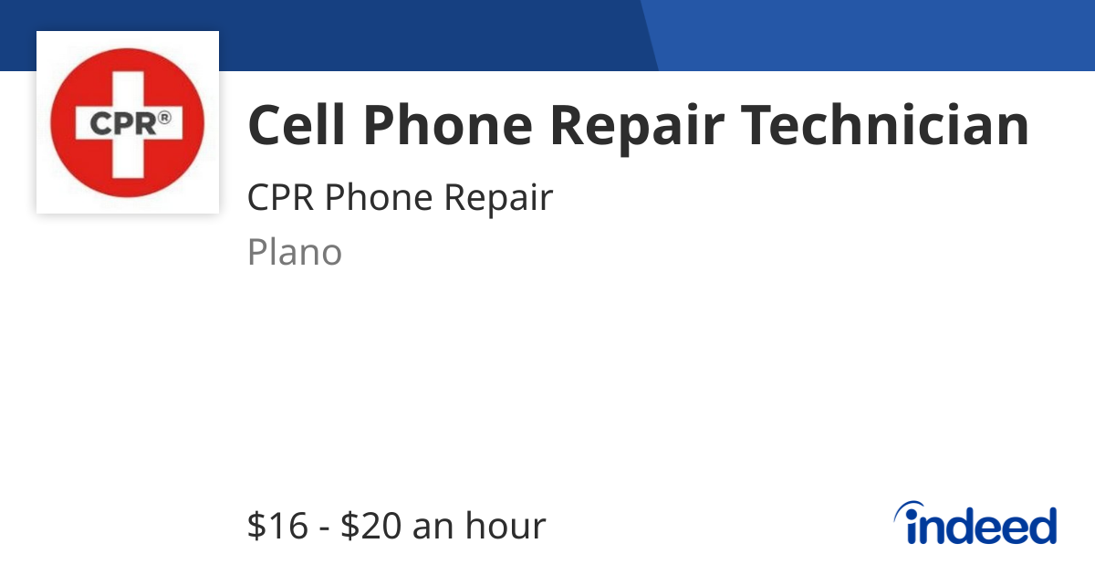 CPR Cell Phone Repair Plano - Preston & Park Facebook ad: Hiring Repair Tech