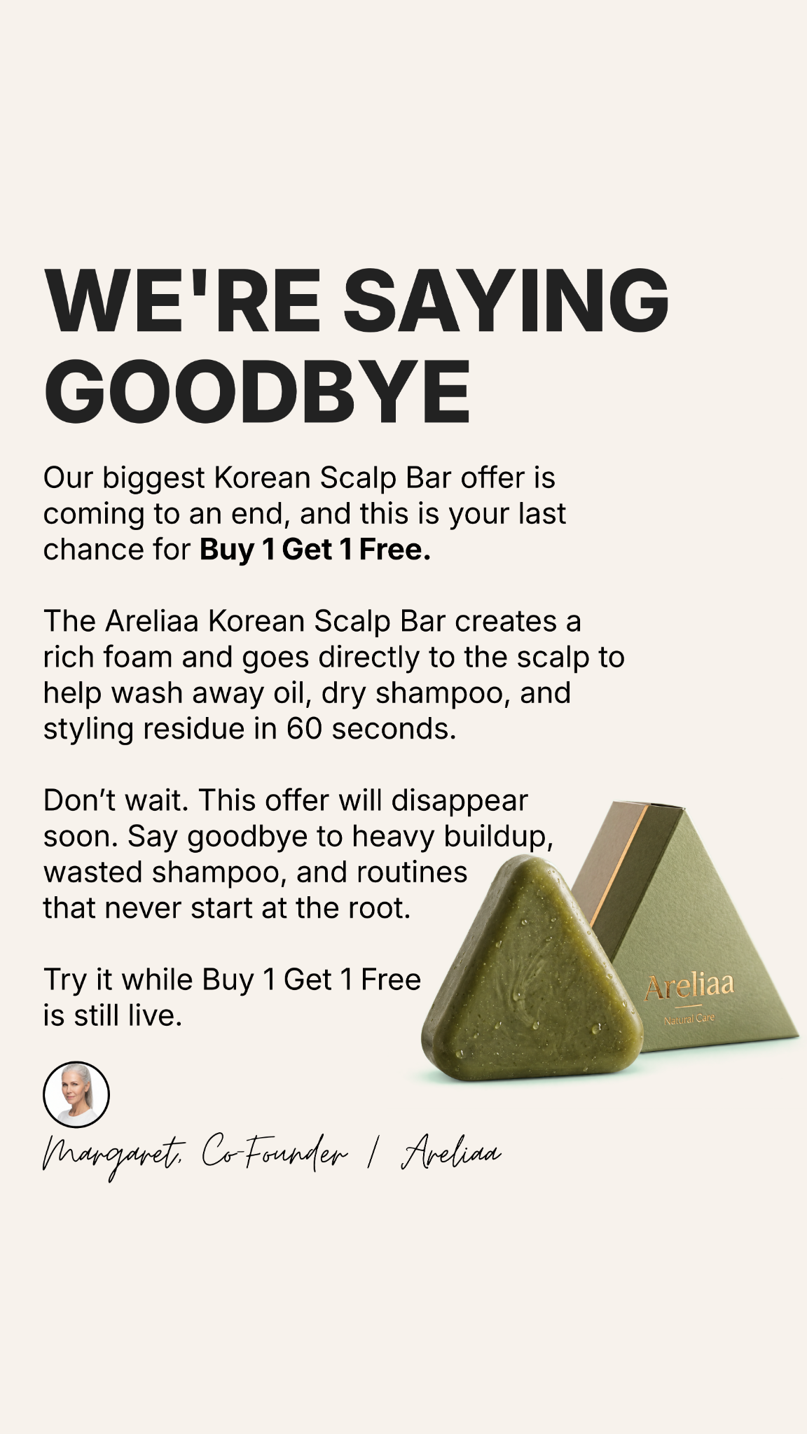 Areliaa Facebook ad