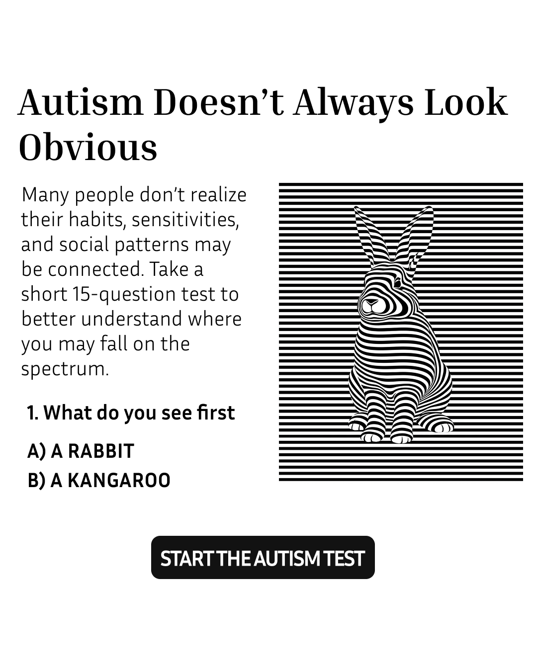 Personality Test: Created by Experts  Facebook ad