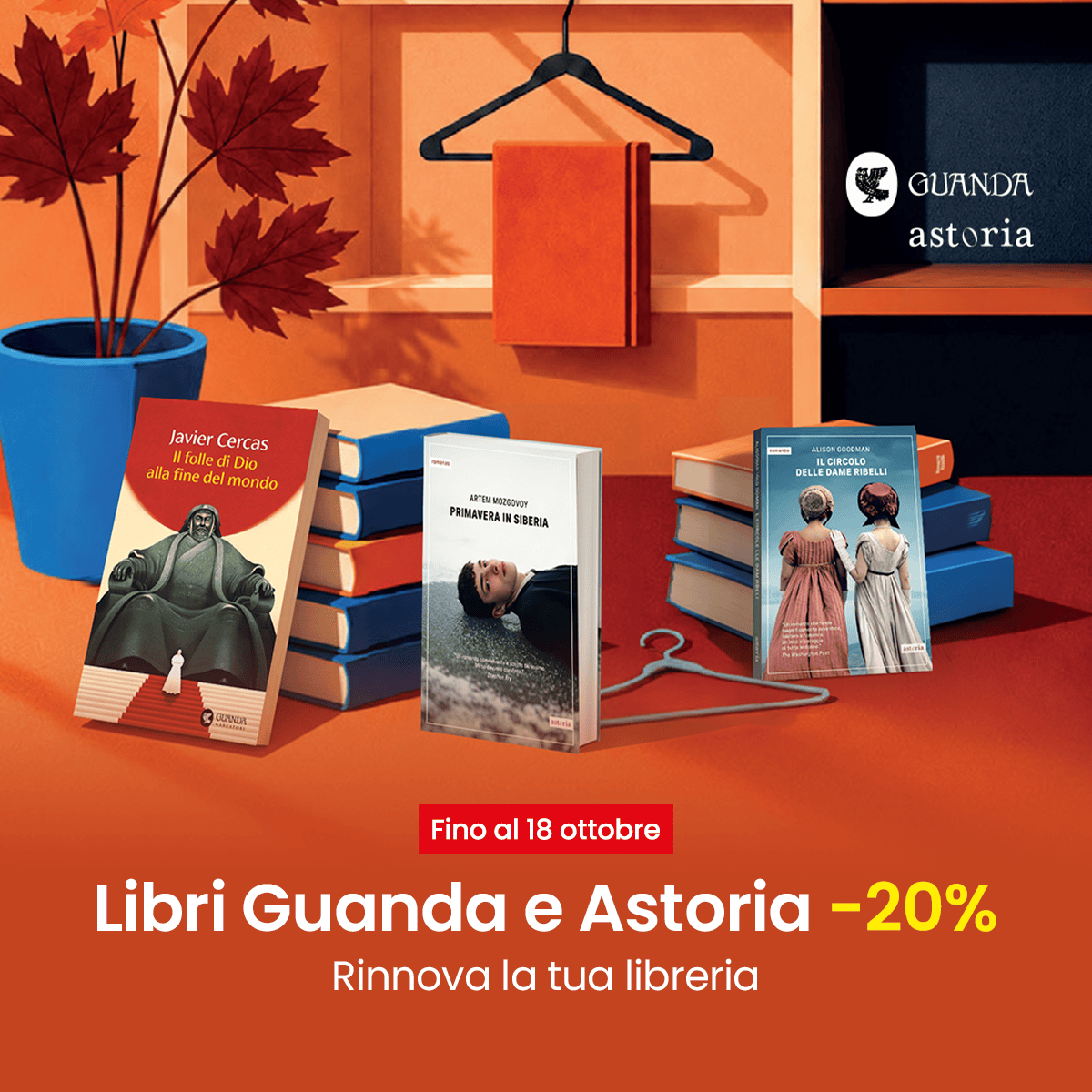 Feltrinelli Librerie Facebook ad: Feltrinelli: Guanda & Astoria al -20%!